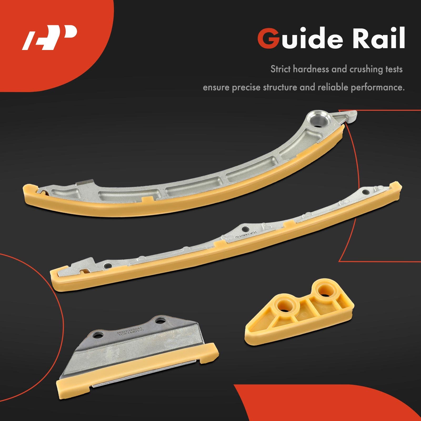 A-Premium Engine Timing Chain Kit W/Tensioner [fits DOHC, 4Cyl 2.4L Only] Compatible with Acura ILX, TSX 09-14 & Honda Accord 08