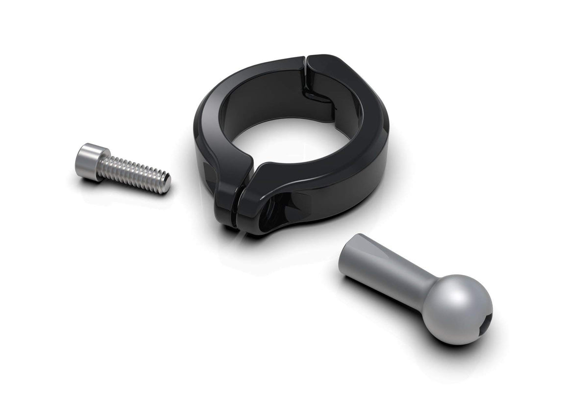 CIRO 1.5' Aluminum Bar Mount Black (50135)