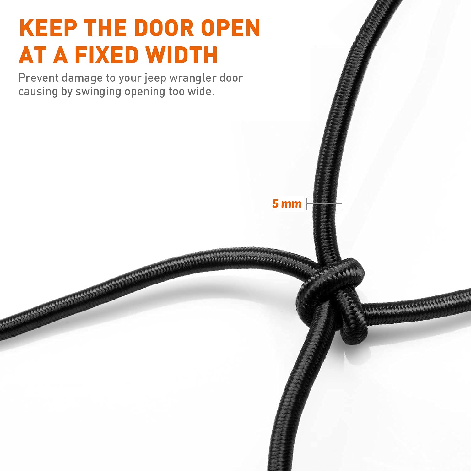 Savadicar Door Limiting Straps Swing Door Check Limiter For 1987-2022 Jeep Wrangler Yj Tj Jk Jku Jl Jlu & Gladiator Jt 2/4 Door, Interior Accessories, Pink