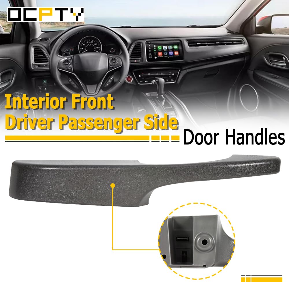 Ocpty Door Handles Interior Front Driver Passenger Side Replacement Fit 2003-2015 For Express For Gmc Savana Inside Door Handles