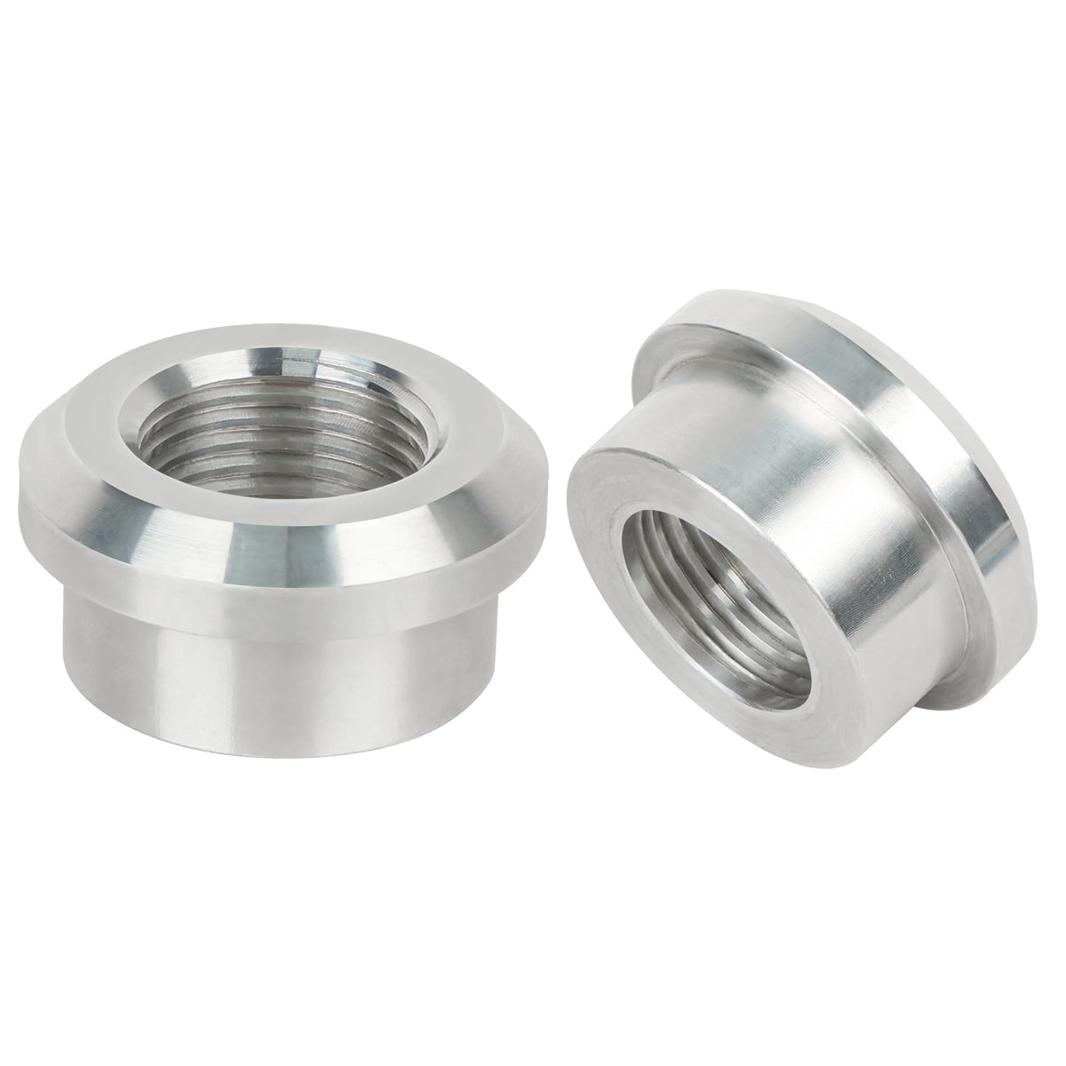 Evil Energy 3/8'' Npt Female Weld On Bung Fitting Aluminum 2Pcs