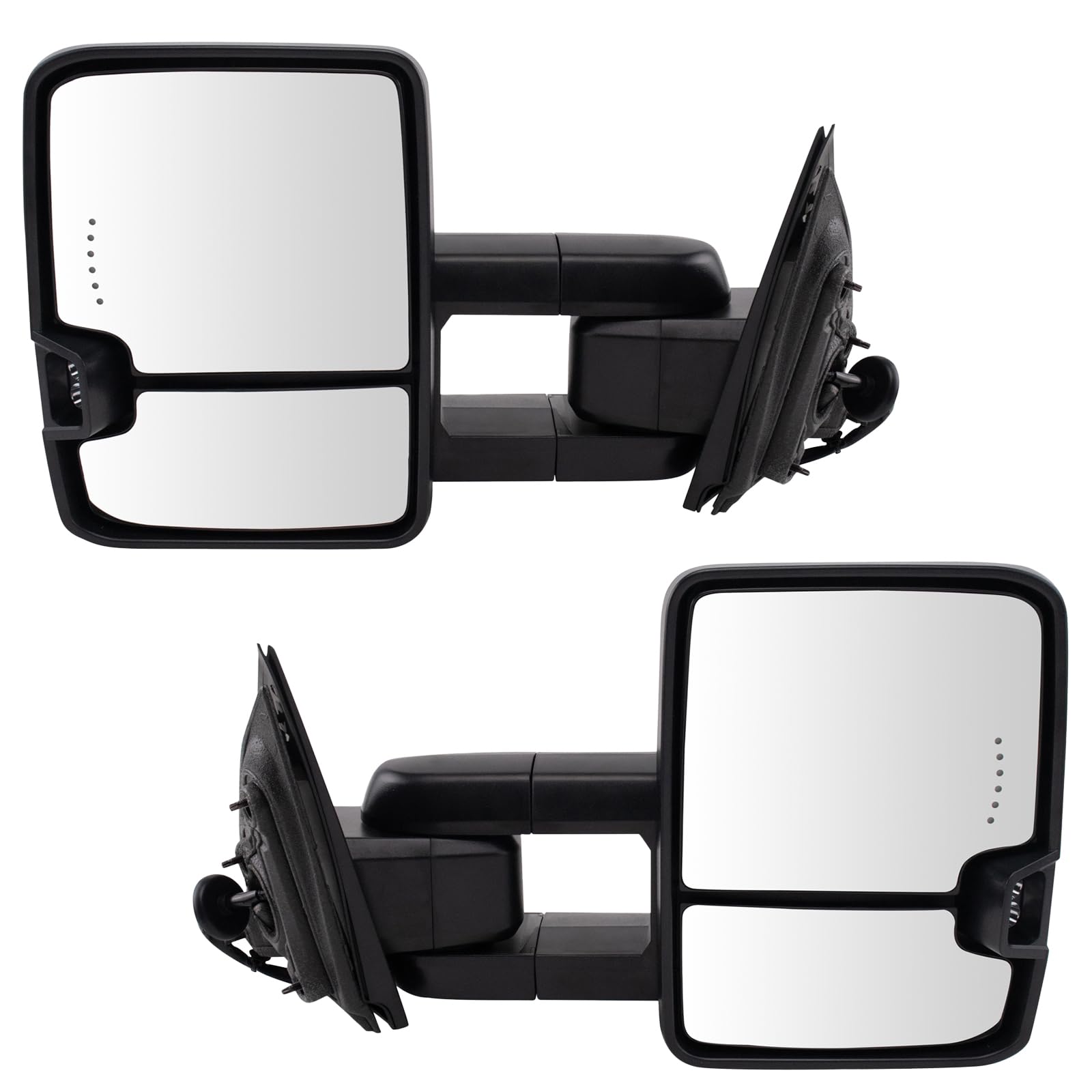 Trail Ridge Mirror Set Compatible With 2017-2019 Chevrolet 2017-2019 Gmc