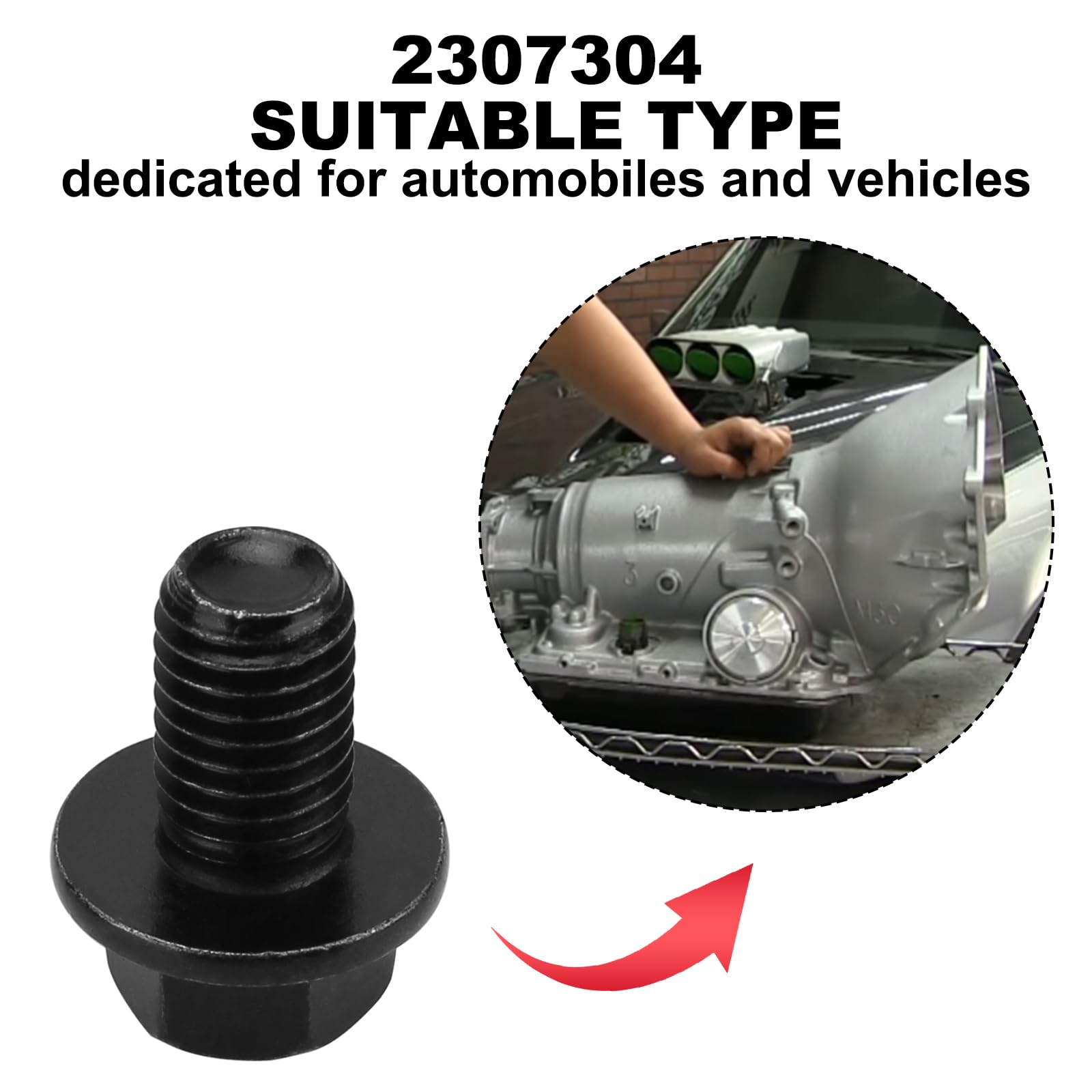 Torque Converter Bolt 2307304 Kit Fits For Gm Torque Transformer 4L60E 4L65E 4L70E 4L80E 700R4 200-4R 3L80 4T60E 4T65E 4 Speed O