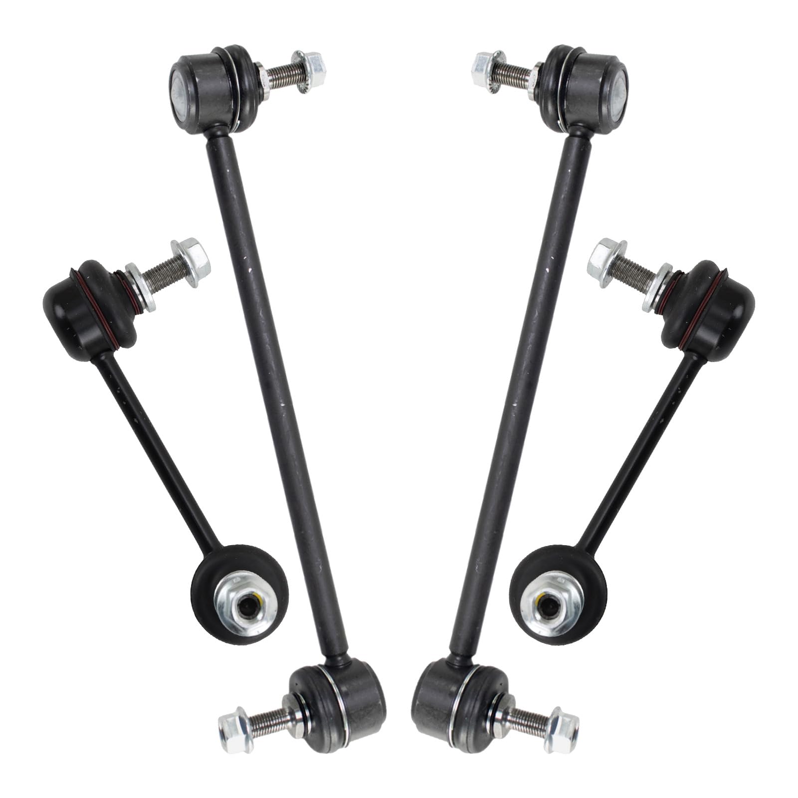 Trq Front & Rear Sway Bar Stabilizer Link Set Compatible With 2014-2022 Jeep Cherokee