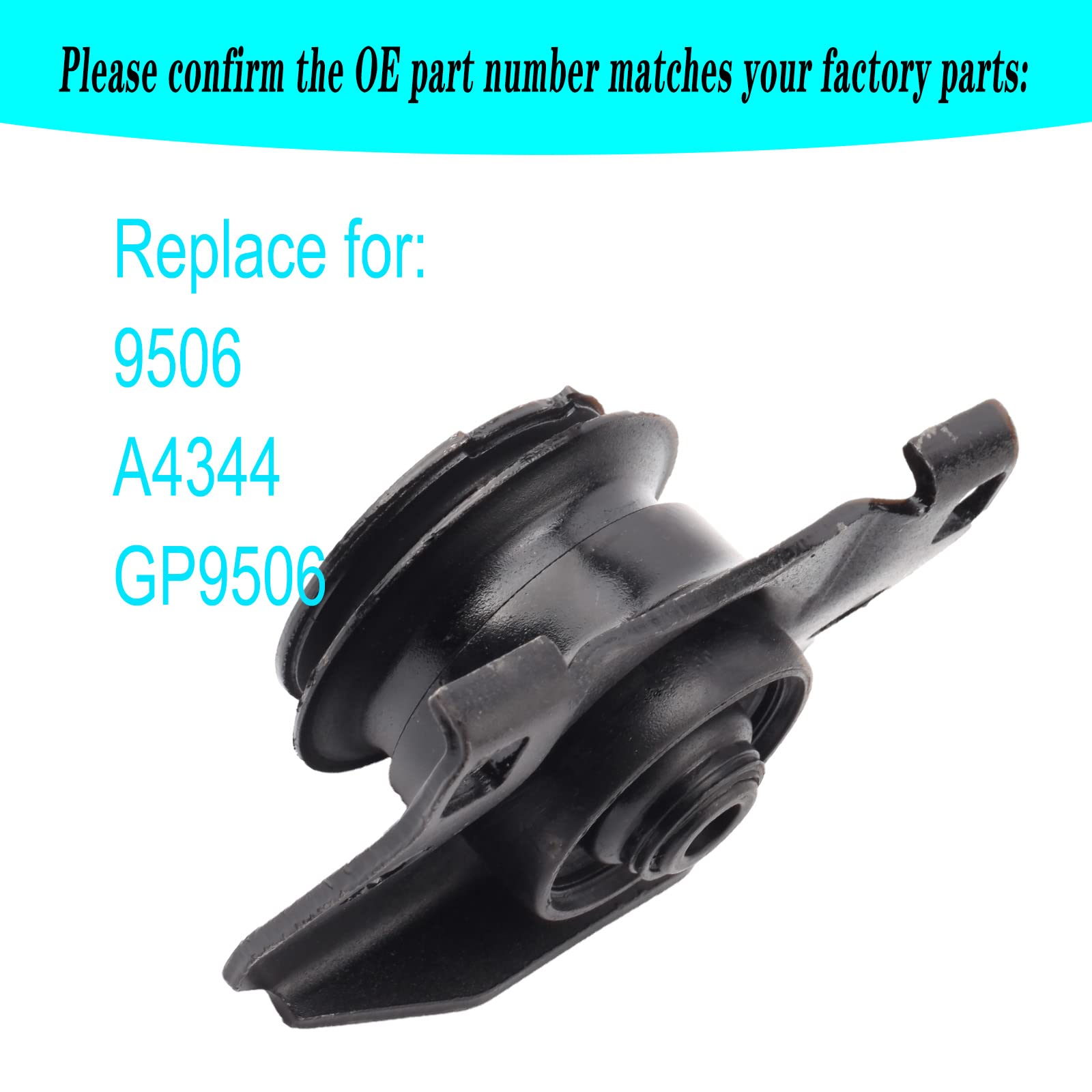 2 PCS Engine Motor Mount & Trans Mount Compatible with Nissan 2005-2012 Pathfinder 2005-2015 Xterra 2005-2016 Frontier 4.0L Repl