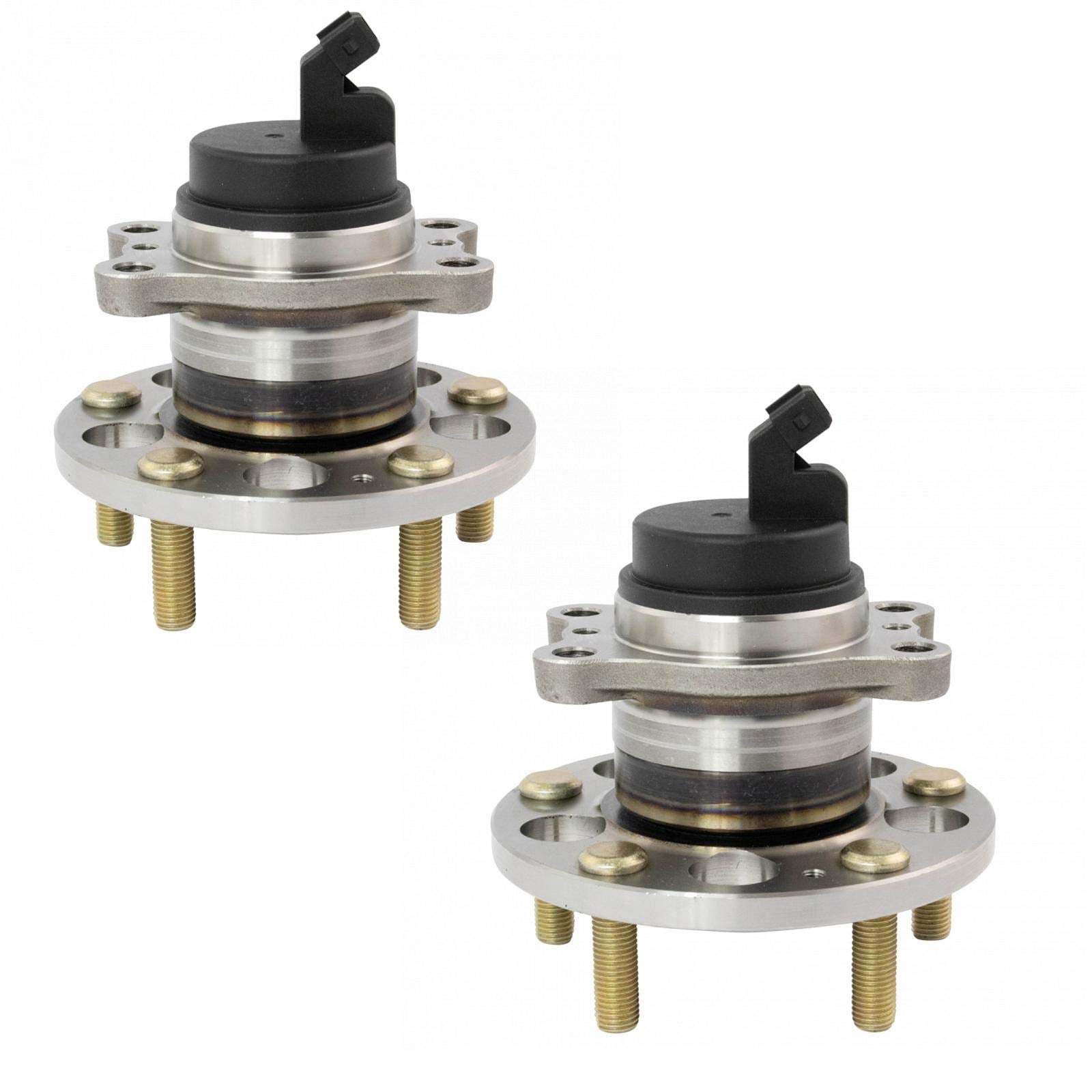 Trq Rear Wheel Hub Bearings Assembly Set Compatible With 2014-2019 Kia Soul 2015-2019 Soul Ev