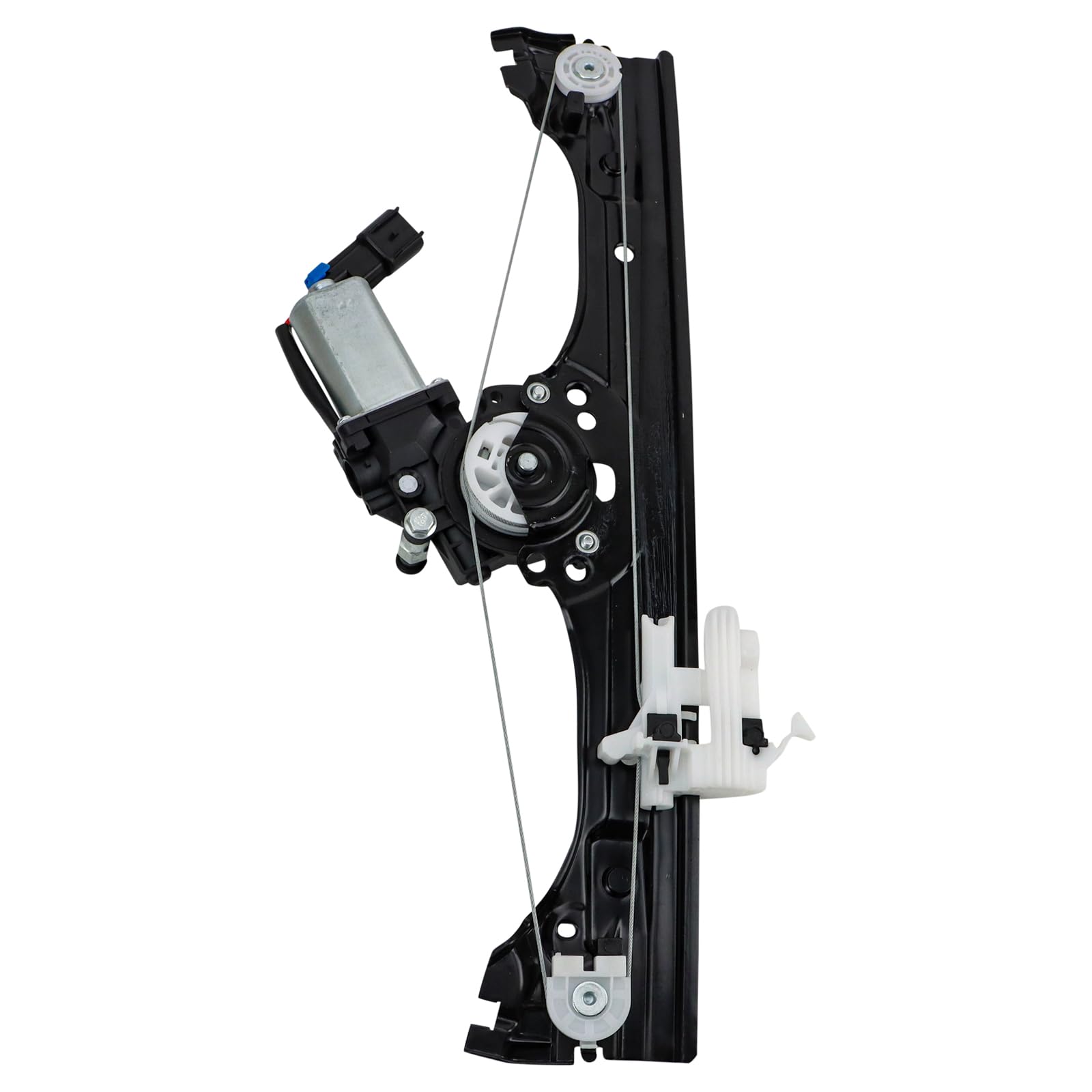 Trq Front Left Power Window Regulator & Motor Assembly Drivers Side Compatible With 2012-2019 Fiat 500