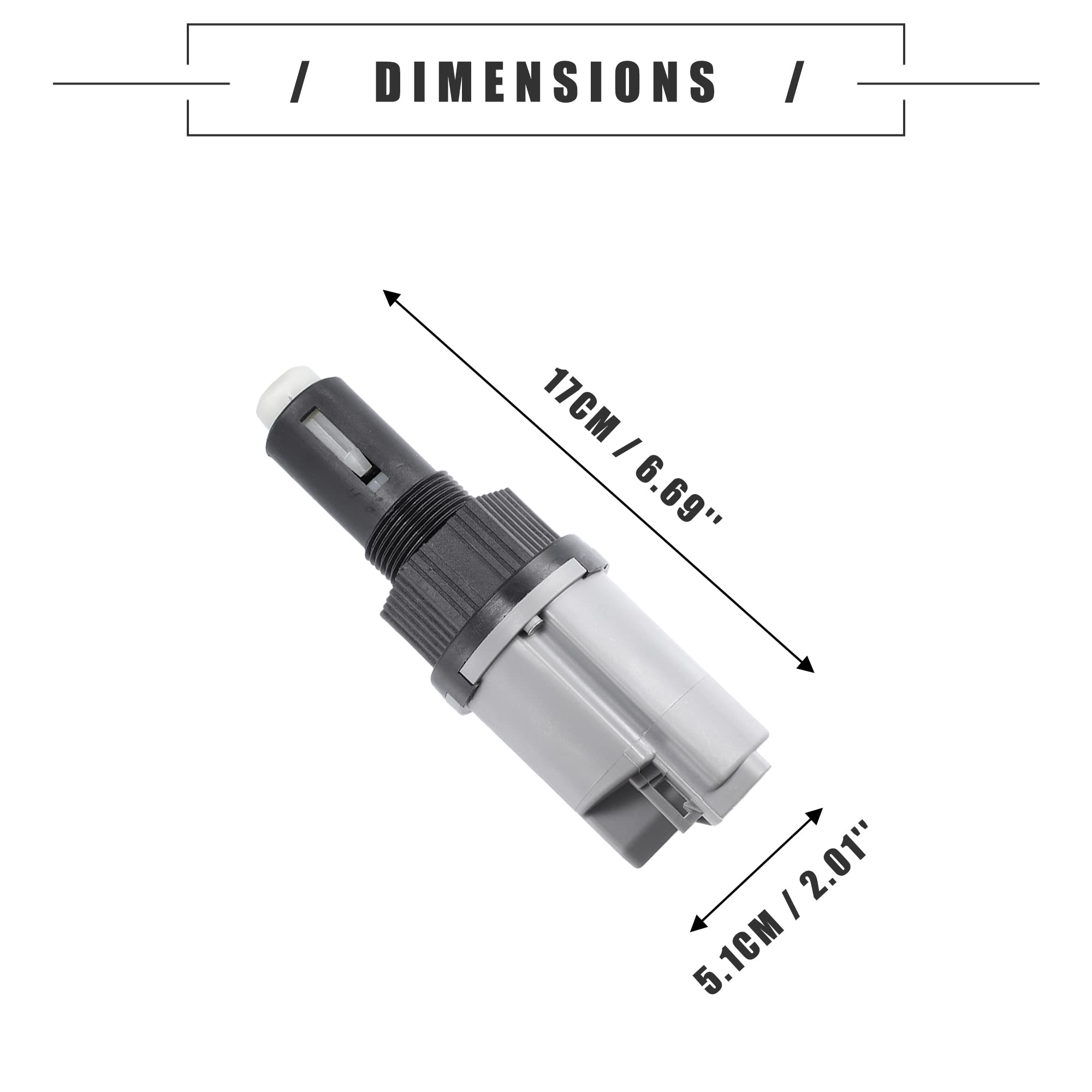 Motoforti 4WD Front Four Wheel Drive Actuator, 4x4 Front Differential Axle Actuator, for Chevy Silverado Avalanche K1500 K2500 K