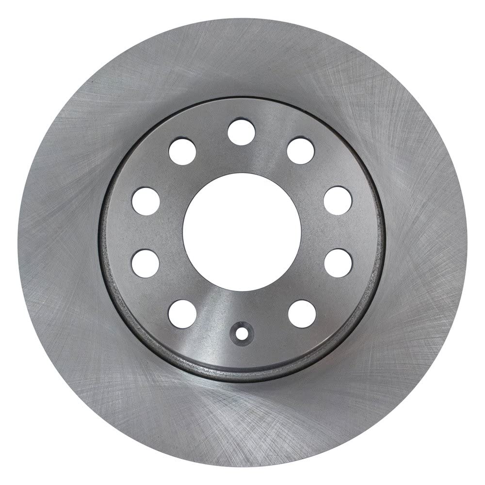 Trq Rear Disc Brake Rotor Pair Set For 2010-2018 A3 / 2010-2018 A3 Quattro / 2012 Beetle / 2010-2016 Eos / 2010-2018 Golf / 2012