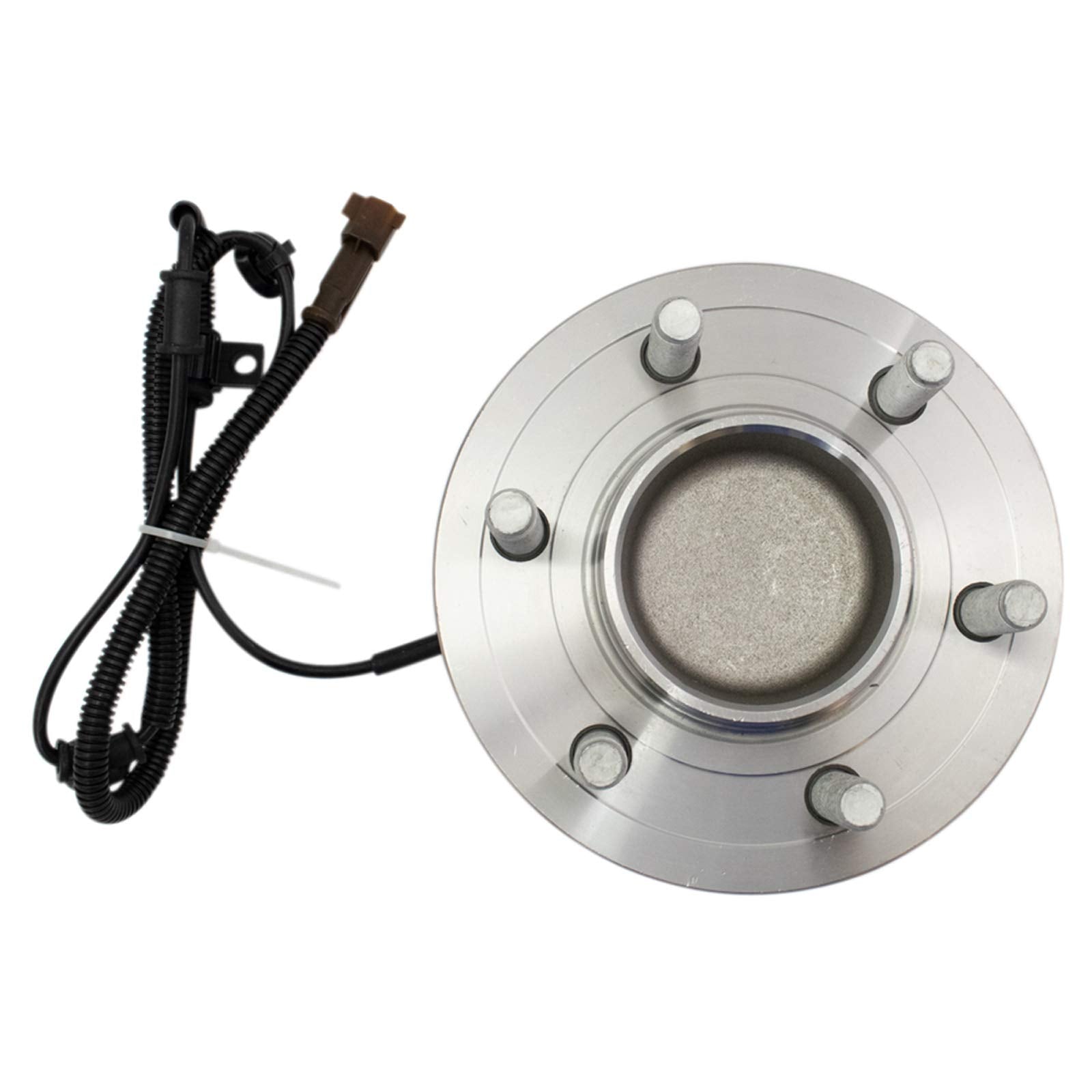 Trq Front Passenger Side Wheel Bearing & Hub Assembly With Abs Sensor Compatible With 2015-2017 Ford F-150