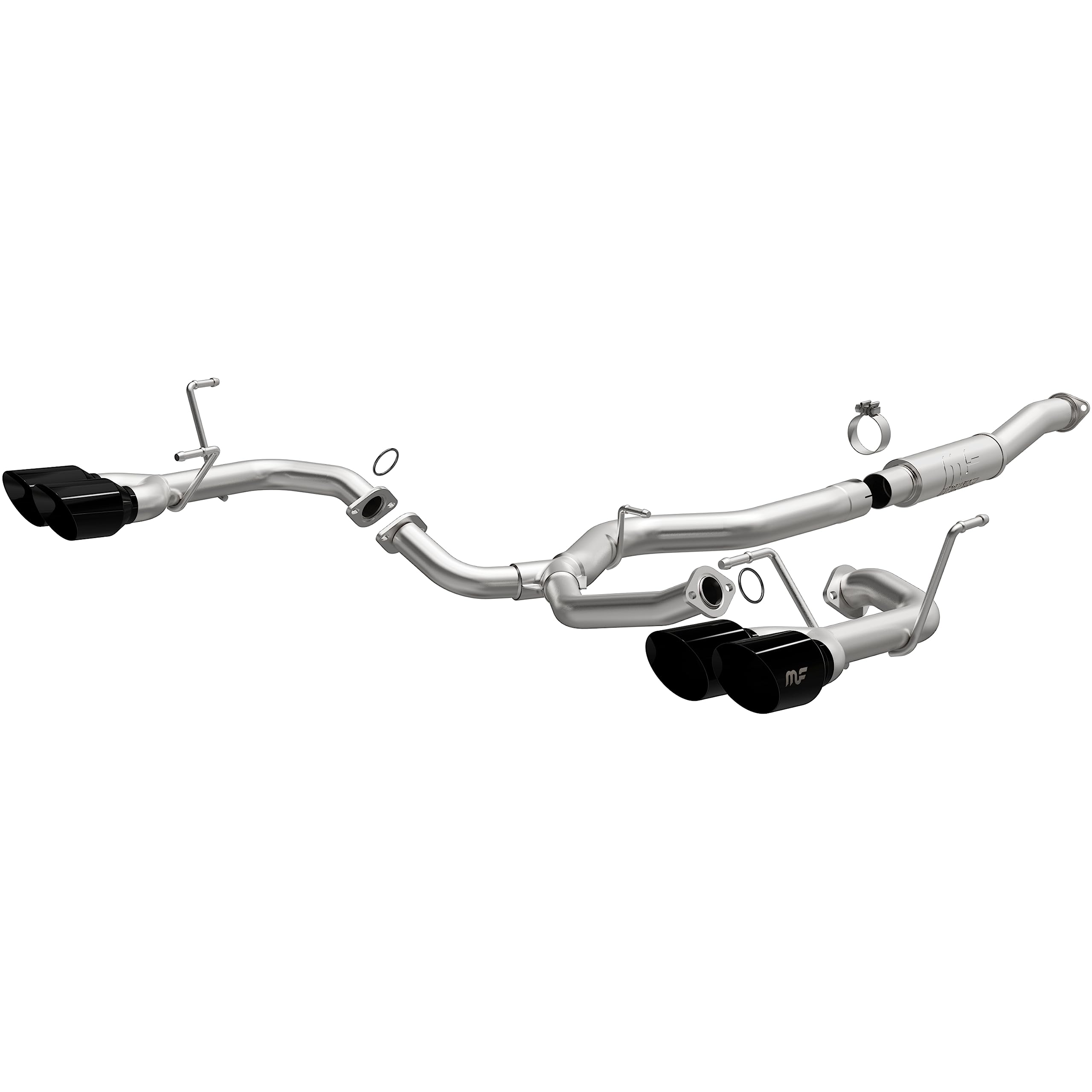 Magnaflow Performance Exhaust System 19608: Cat-Back, Competition Series, For 2022-2024 Subaru Wrx 2.4L, Quad Split Rear Exit Style