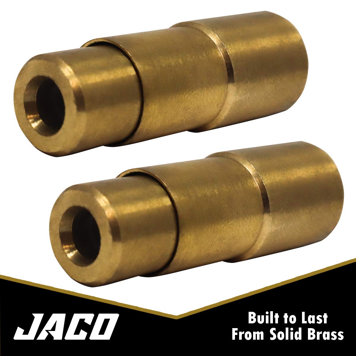 Jaco Bike Presta Valve Tire Air Chuck - 1/4' Npt (2 Pack) (Open Flow)