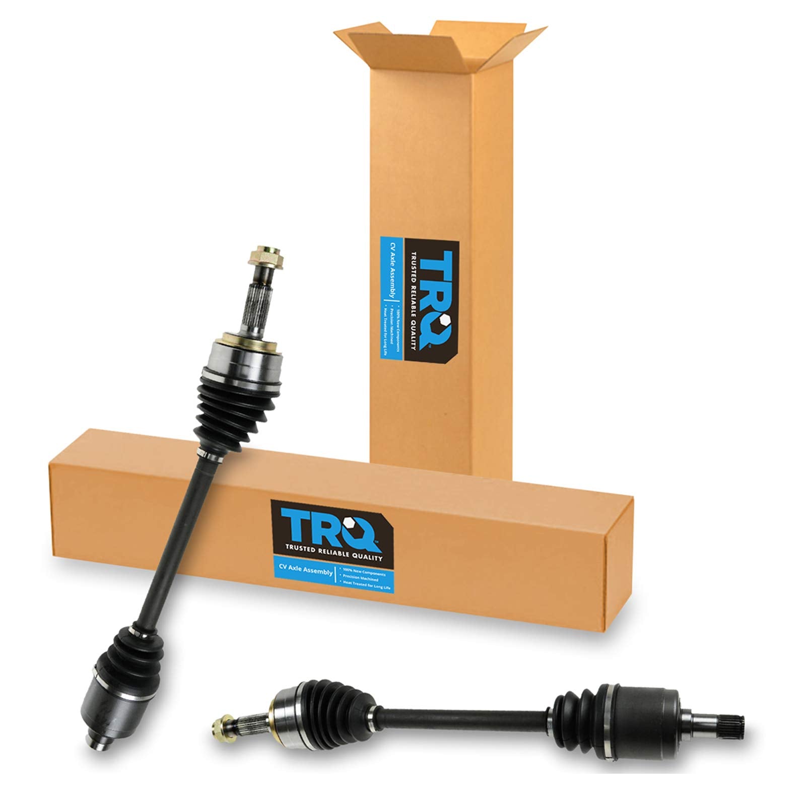 Trq Front Cv Axle Shaft Assembly Set Compatible With 2005-2006 Honda Odyssey