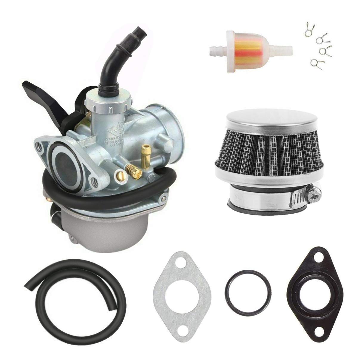PZ19 Carburetor for TaoTao Kazuma Baja 70cc 90cc 110cc 125cc NST SunL Chinese Quad 4 Stroke ATV Go Kart Pit Dirt Bike CRF50F XL7