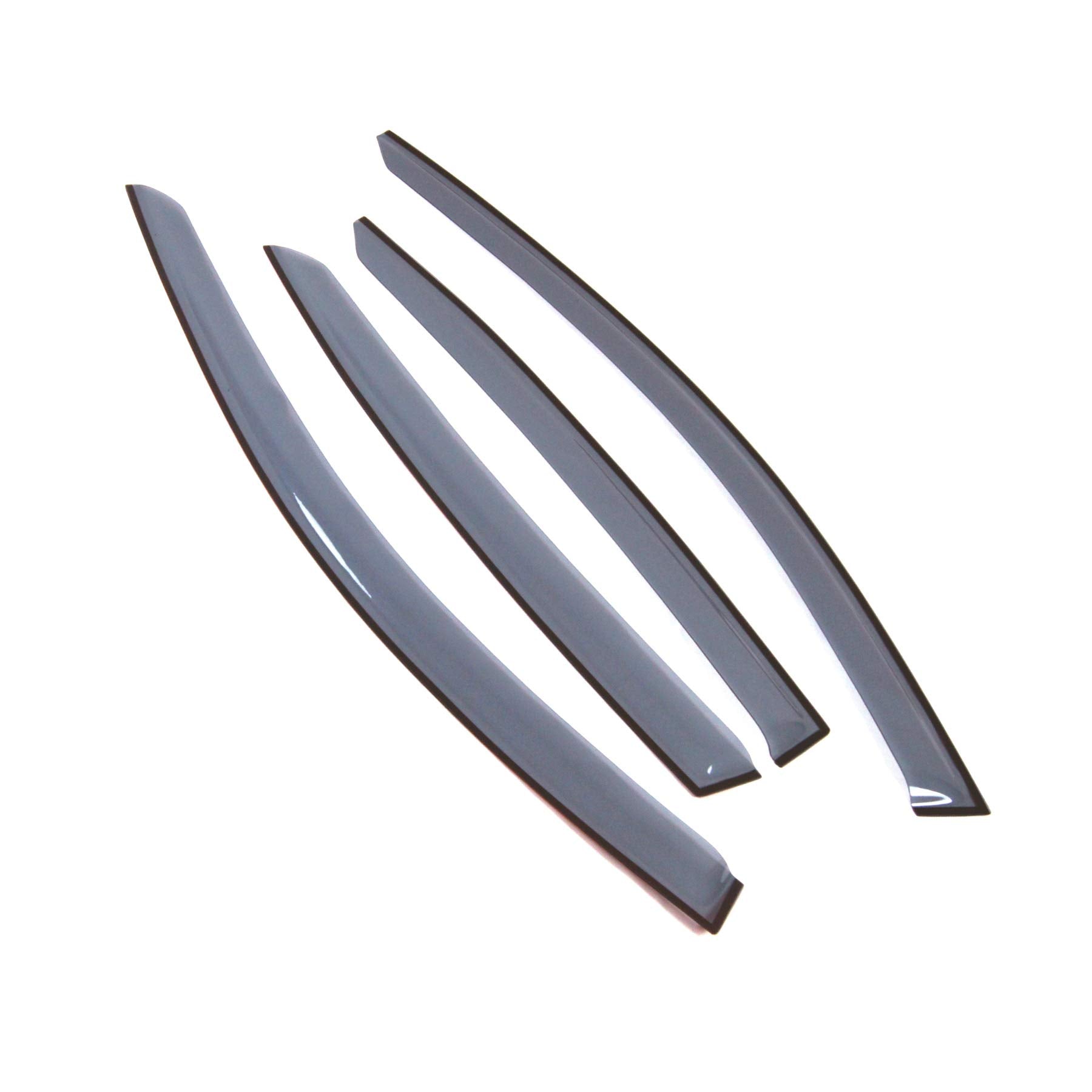 Car Window Rain Guard | Outside Mount Visors Auto Side Window Deflectors | Windows Visor Rain Shields Compatible With 2013-2015