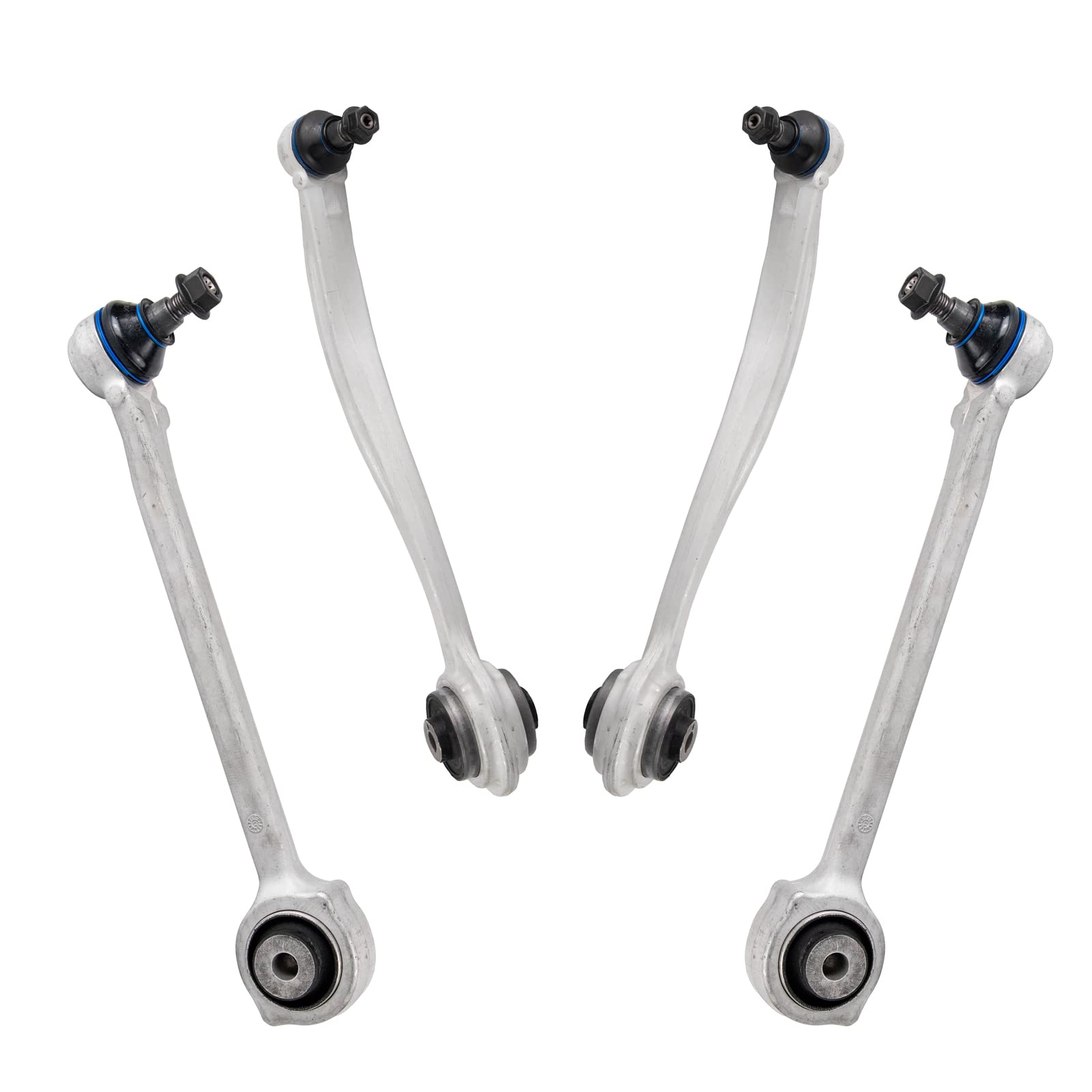 TRQ Front Lower Control Arm with Ball Joint Set Compatible with 2013-2015 Mercedes-Benz GLK250 2010-2015 GLK350