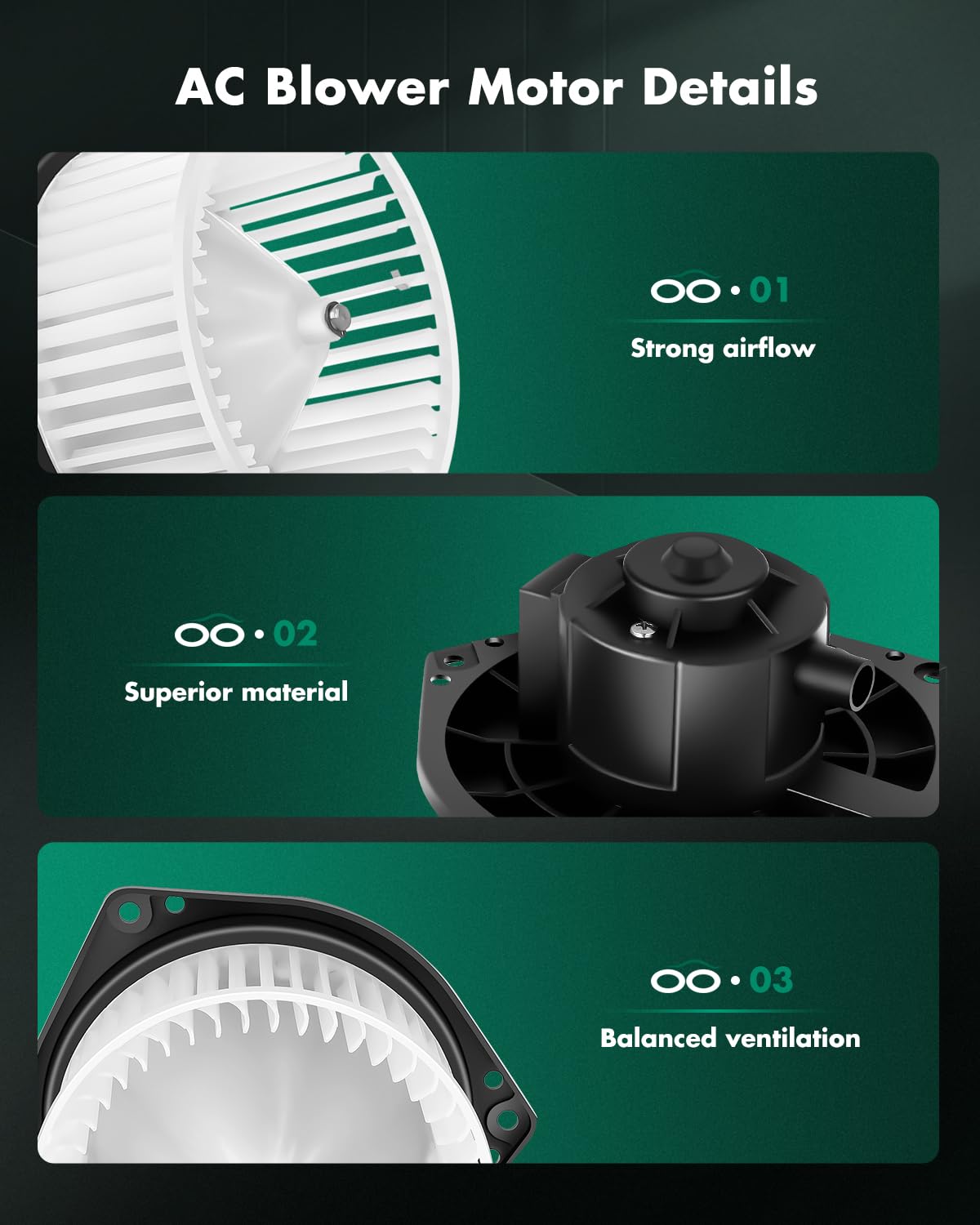 Scitoo 700205 Front Hvac Blower Motor With Fan Cage For Chevy For Aveo 2004 2005 2006 2007 2008 2009 2010 2011,For Chevy For Ave