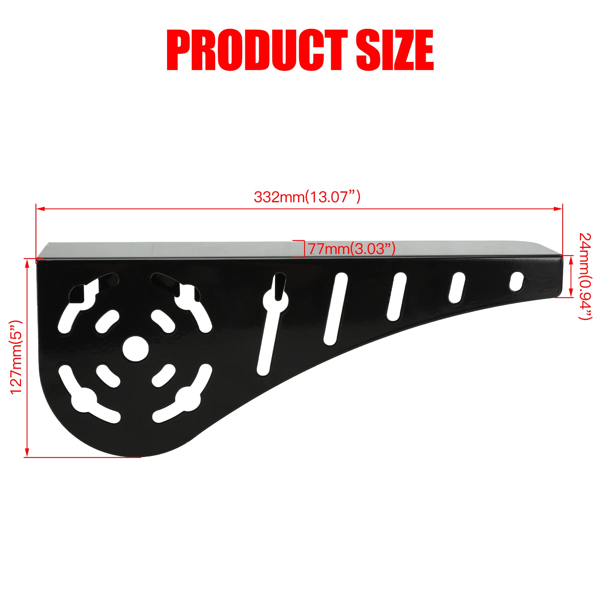 GREHUA Upgrade Chain Guard Cover for Predator 196cc 212cc 6.5hp 7.0hp Coleman CT200U CT100U CC100X Baja Doodlebug DB30 Motovox M