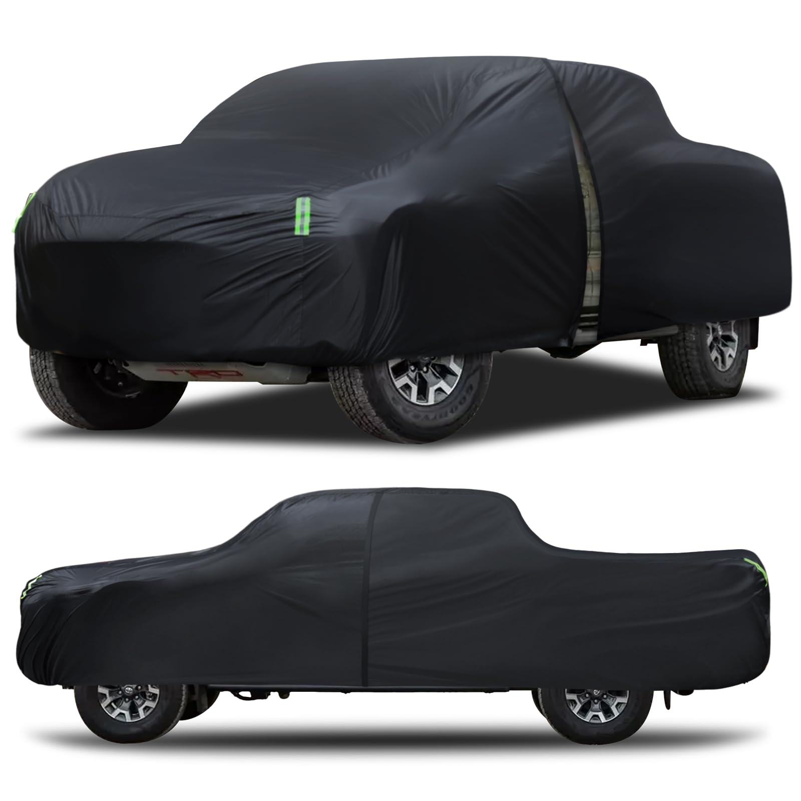 Car Cover Waterproof All Weather Full Outdoor Pickup Truck Cover Rain UV Protection, Size T1 Universal Fit for Ford Ranger/F150 