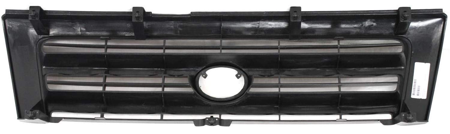 Garage-Pro Grille Assembly for 1997-2000 Toyota Tacoma, Painted Black Shell and Insert, Model JCW3968GP, Durable Plastic
