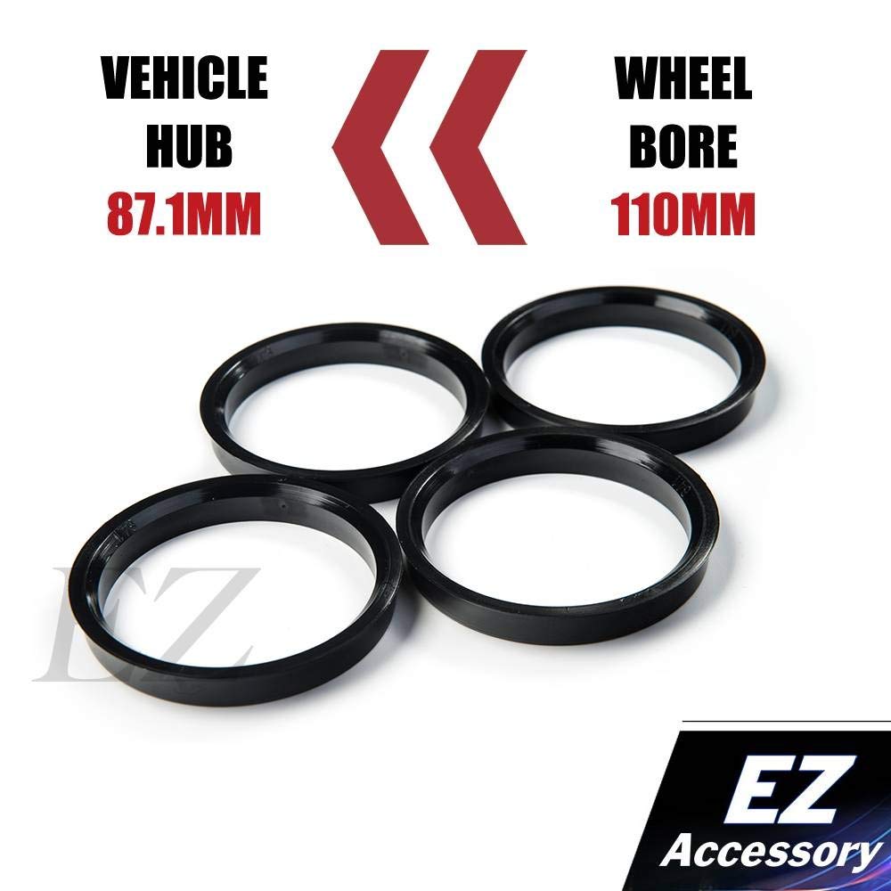Hub Centric Ring Set 110Mm Wheel Bore Od To 87.1Mm Hub Id Compatible With F150 Navigator