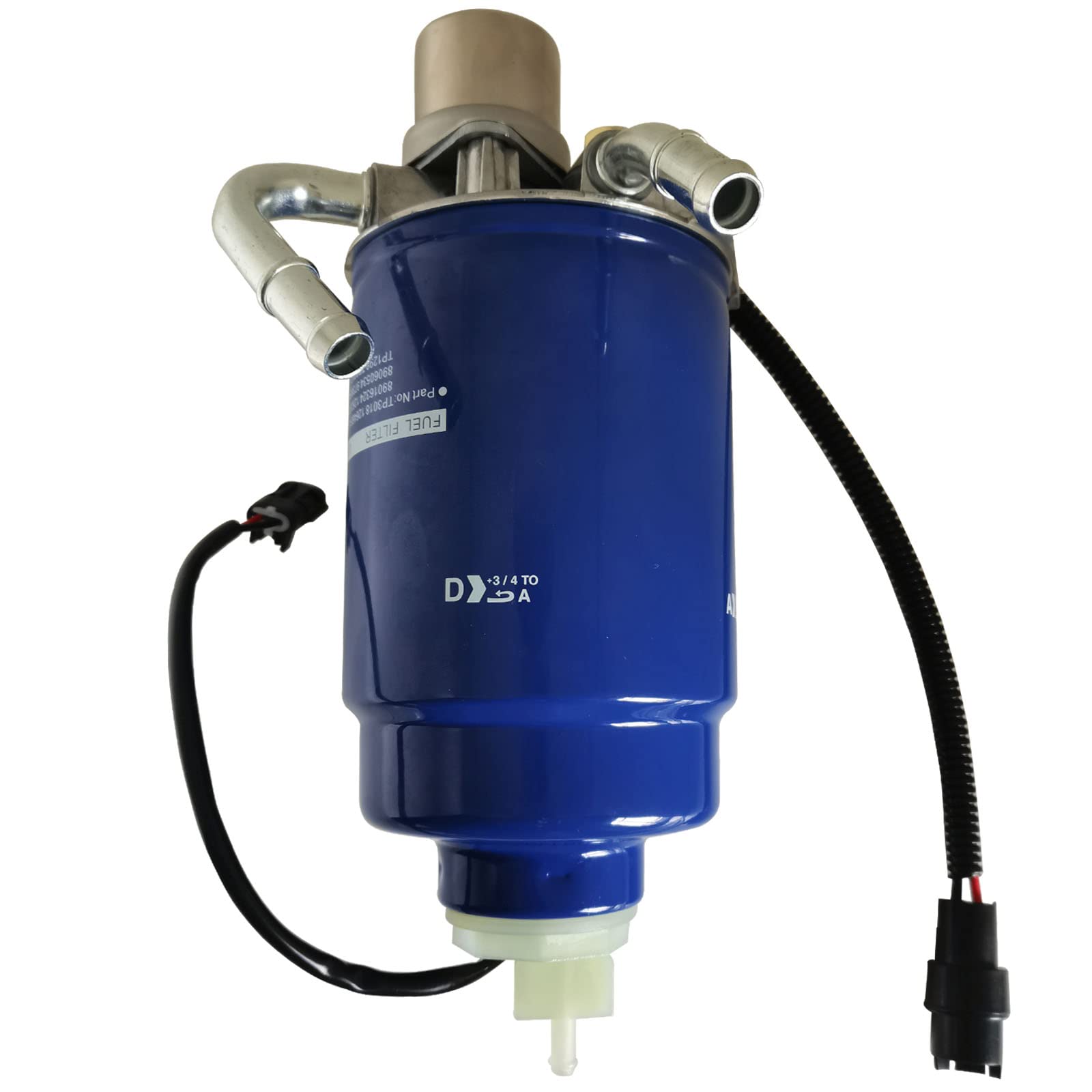 Replacement Gm 12642623 6.6 Diesel Fuel Pump/Water Seperator Fuel Filter Housing Fits 2005-2016 Chevrolet Silverado Gmc Sierra 6.6L Duramax Fits 2005 Lly, 2006-2007 Lbz, 2007.5-2010 Lmm 2011-2016 Lml