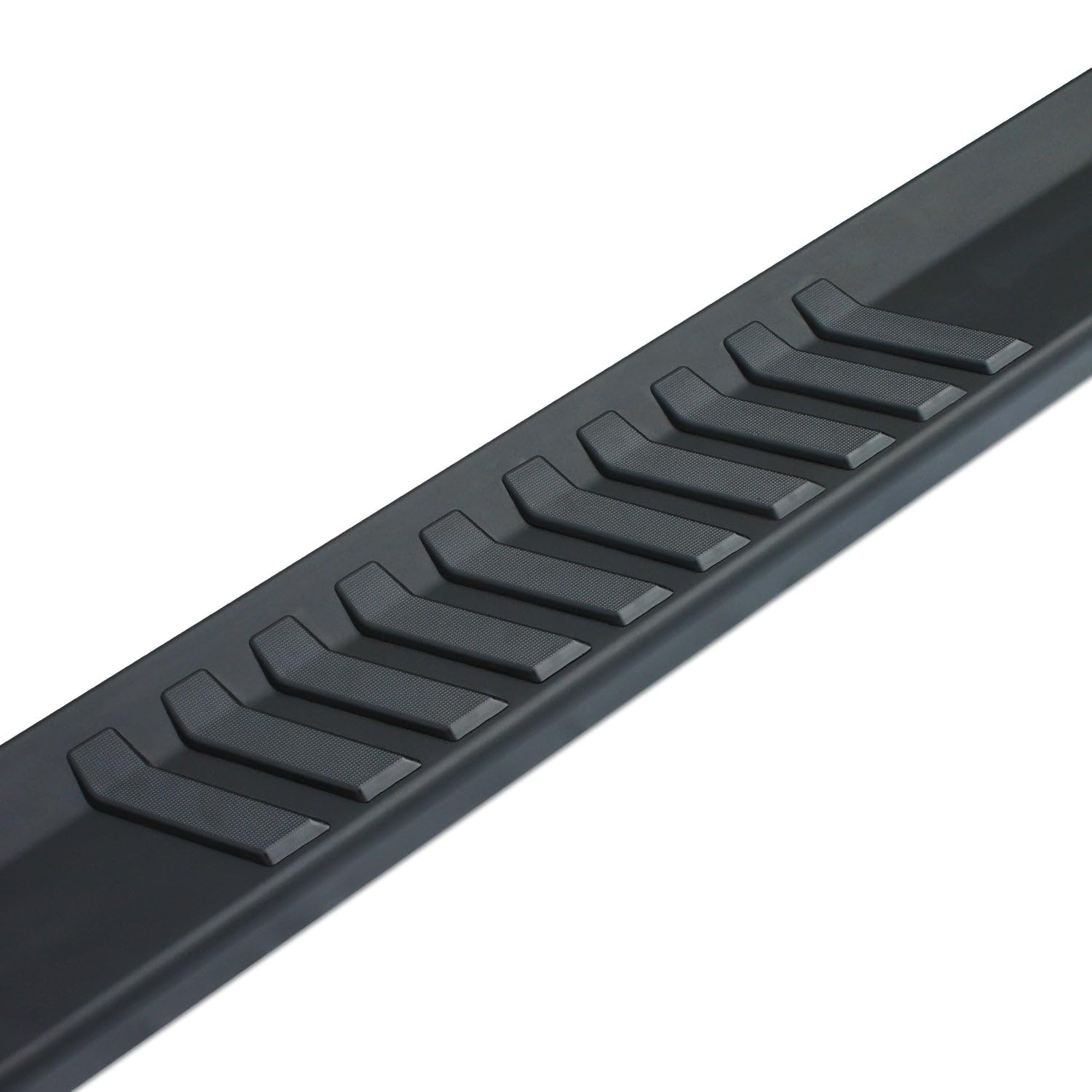 Raptor Series Running Boards Steps 6In Oem Style Black Aluminum For New Body 2019-2025 Ram 1500 Crew Cab