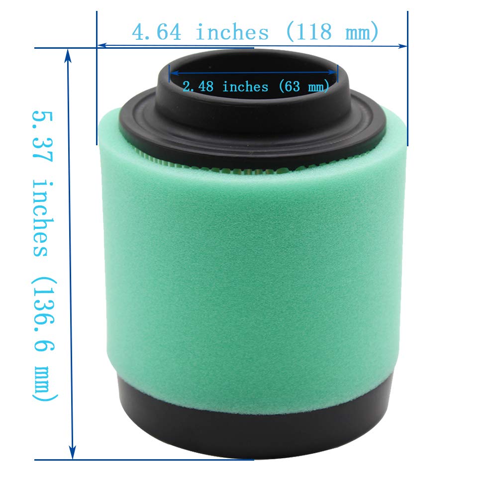 Locopow 1253372 Air Filter For Polaris Magnum 325 330 Atp 330 Trail Blazer 330 Trail Boss 325 330 4X4 With Oil Filter 2520799 Fuel Filter 2530009