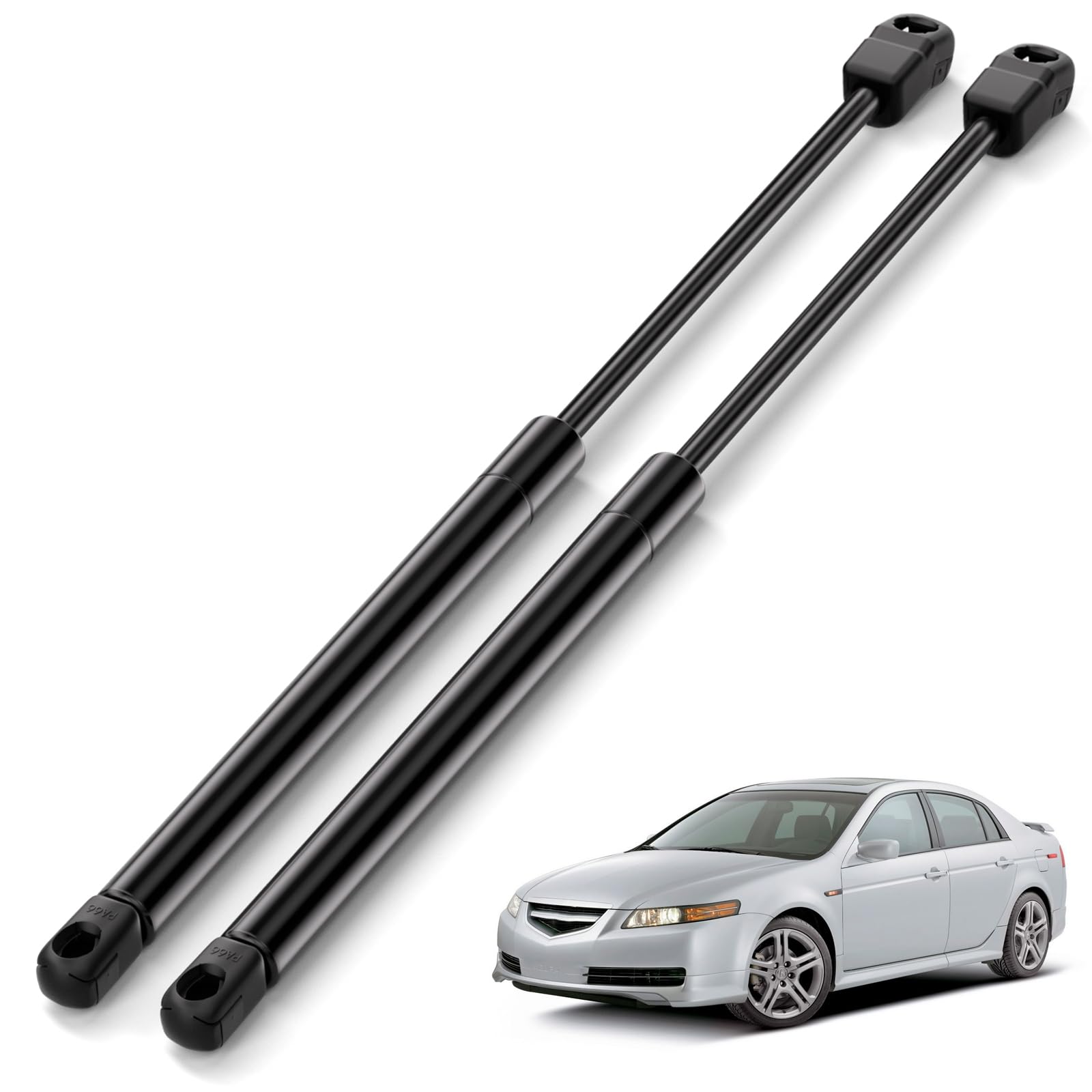 Arana Hood Struts Rods For Acura Tl 2009-2014, Front Engine Hood Struts Shocks Lift Support Fits 2009-2014 Acura Tl Base/Sh-Awd/