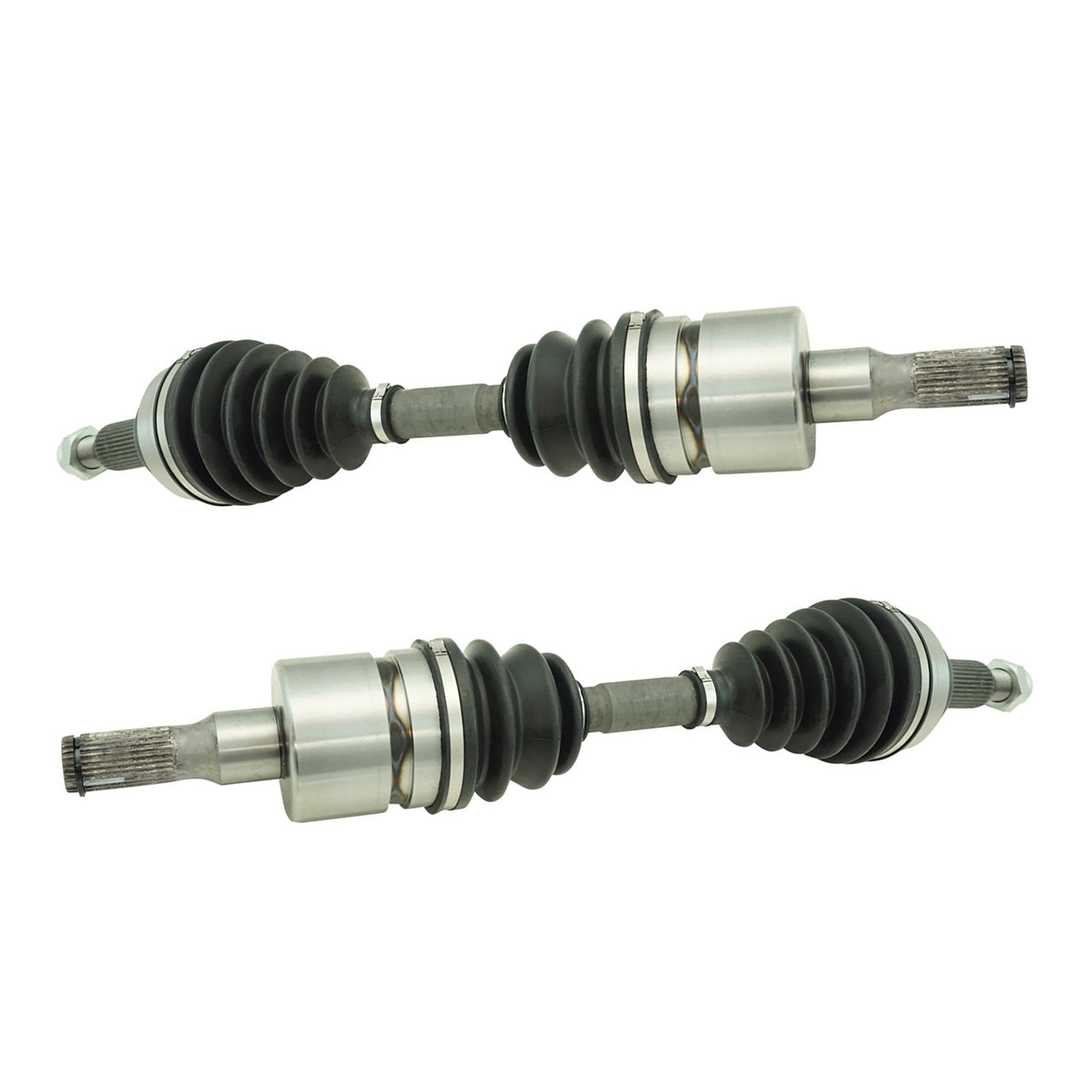 Trq Front Cv Axle Shaft Assembly Set Compatible With 2006-2010 Hummer H3 2009-2010 H3T