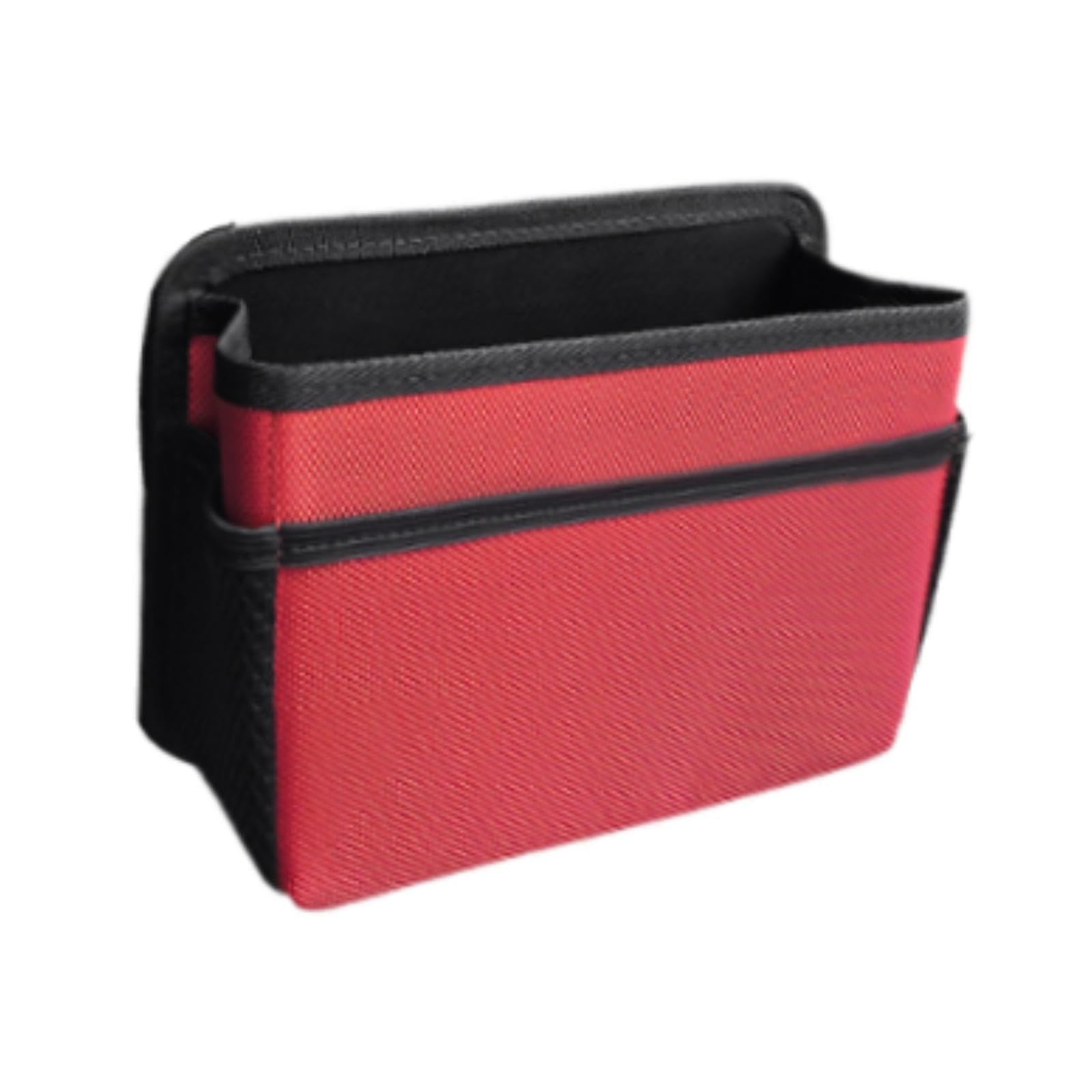HEAVENGLOW Car Trash Can Versatile Convenient Storage Box for Office Home Bathroom Red|Trash Cans & Wastebaskets