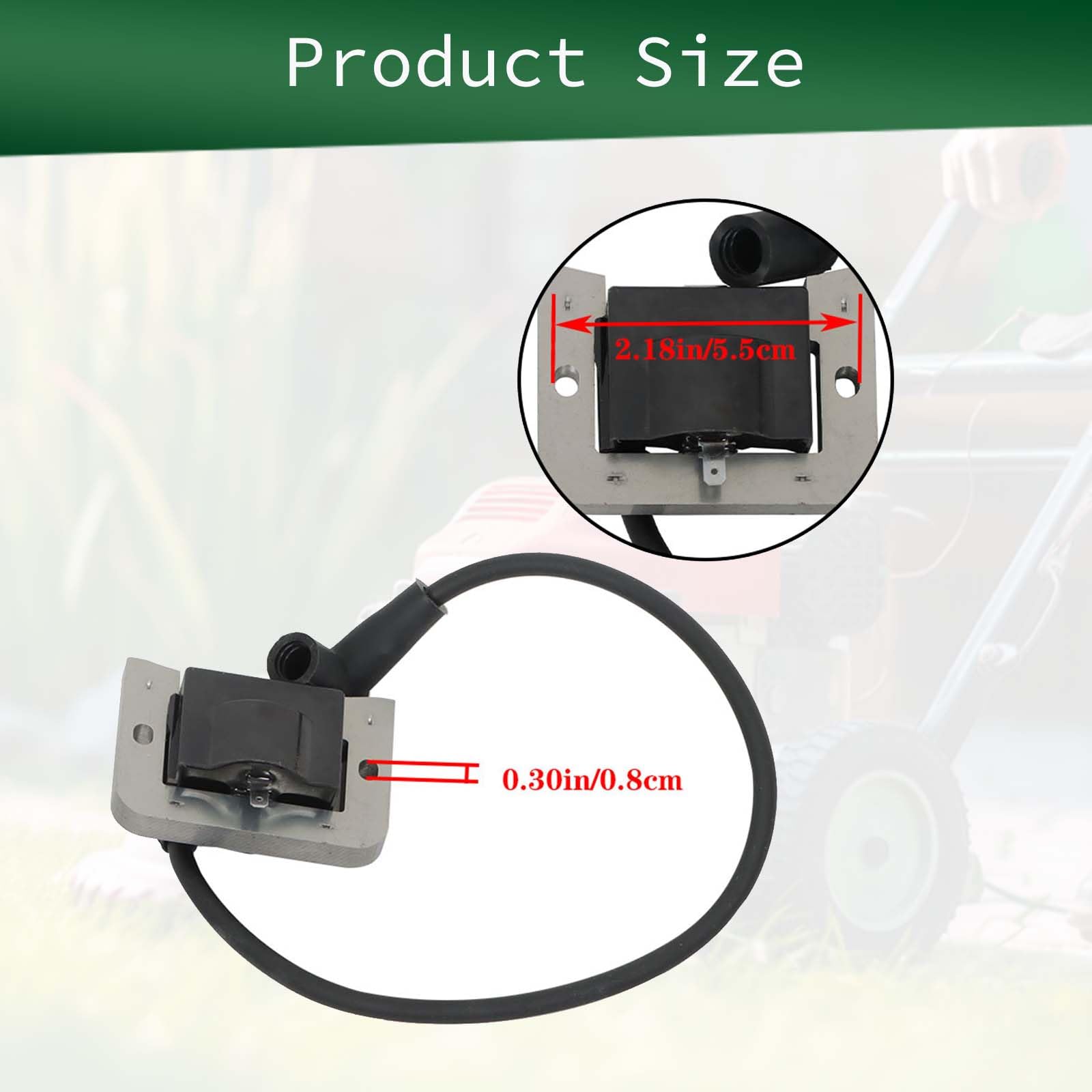 Autoparts 2058401S 2058404S Ignition Coil Replacement For Kohler Sv480 Sv530 Sv540 Sv590 Sv610 Sv620, Replace For 2058403S 2058401S 2058404S