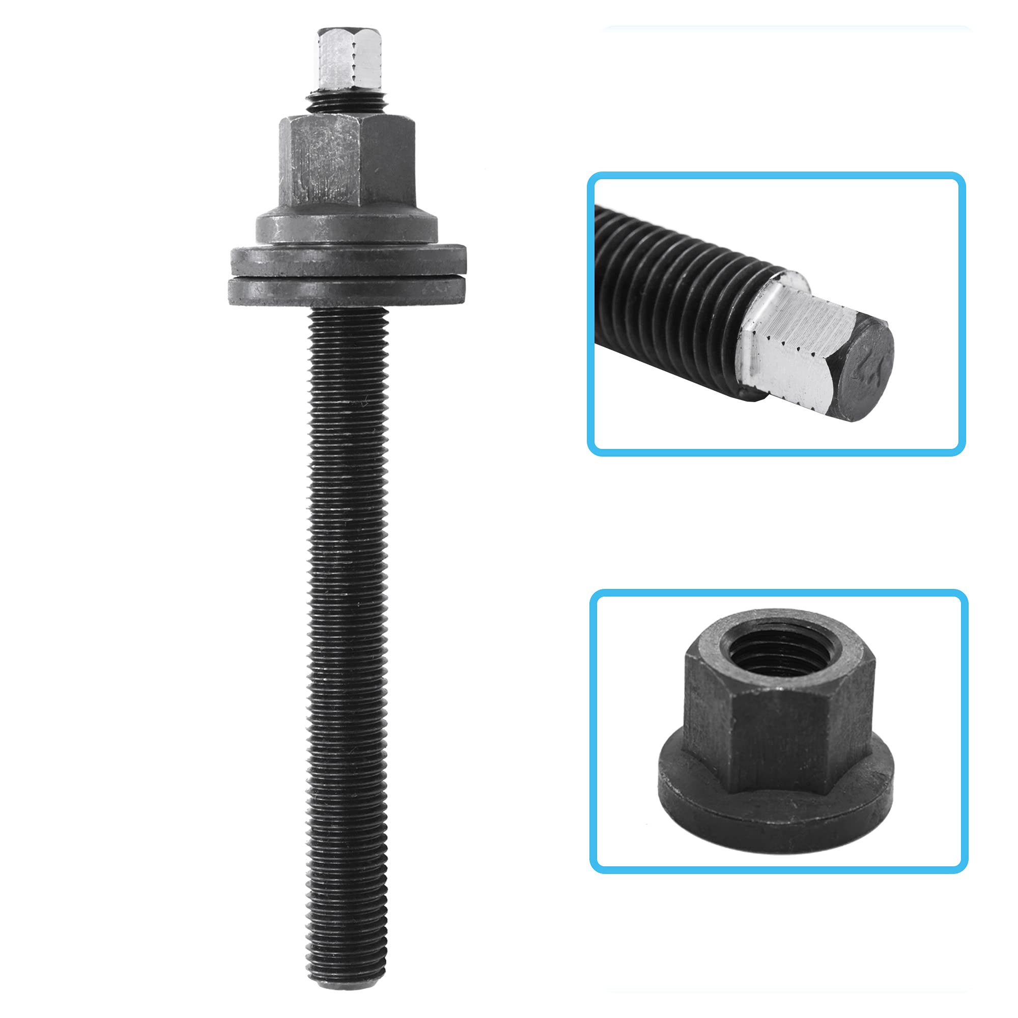 Seeboo Ls1 Harmonic Balancer Installation Tool Crank Pulley Install Tool 551141 Compatible With Gm 1997-Up V8 Ls/Ls1 Ls2 Ls3 Ls4 Lsx Lsa Ls6 Lq4 Lq9 With Wrench Flats