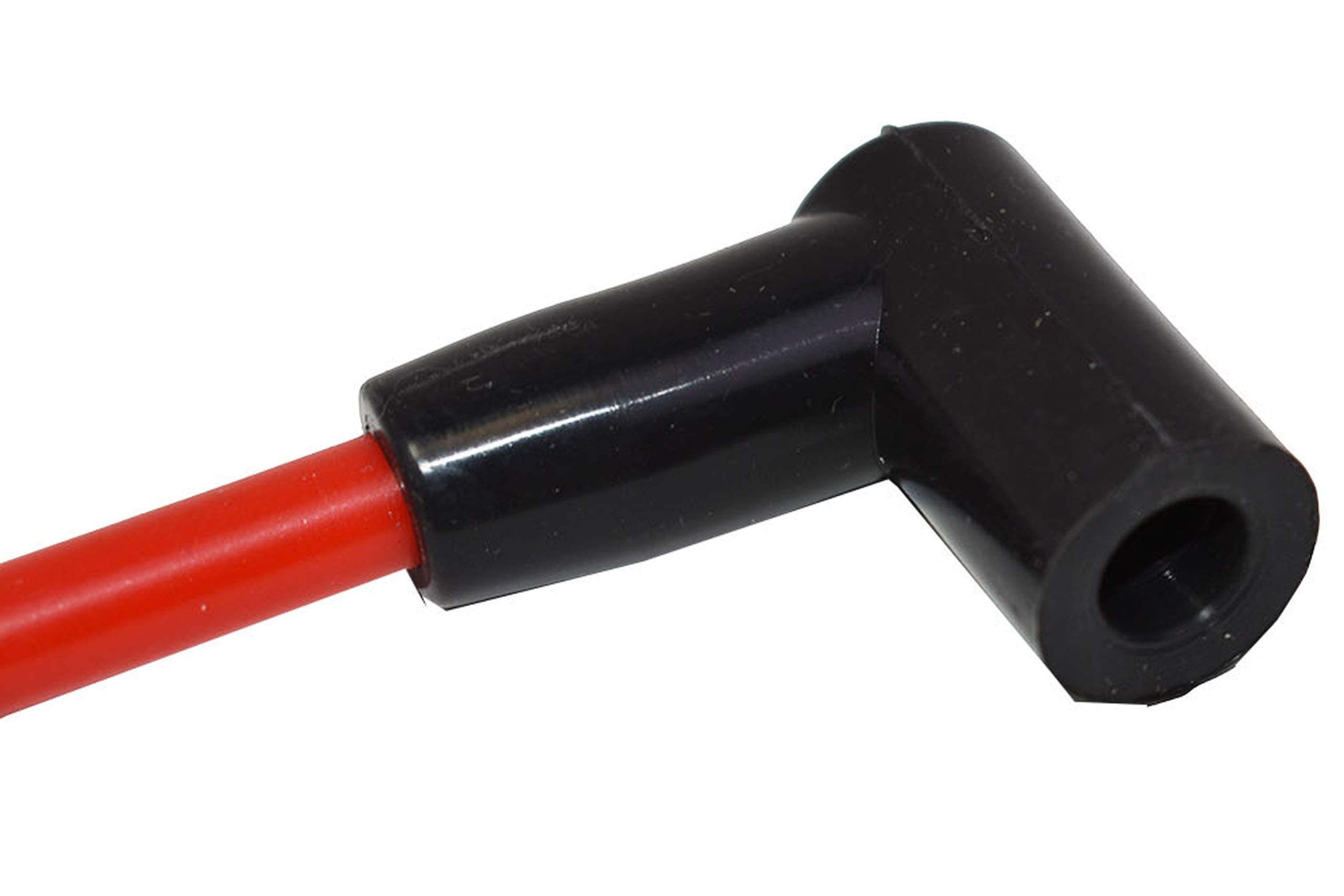 A-Team Performance - 8.0Mm Red Silicone Spark Plug Wires - Compatible With Chevrolet Sbc Small Block Gmc Under The Exhaust Wires Hei 283 305 307 327 350 400