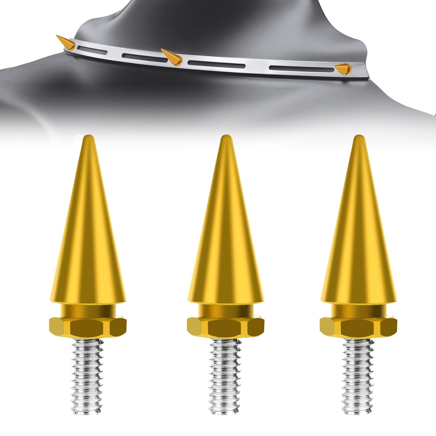 Ailmoto Windshield Bolts Yellow, Fairing Bolts Compatible For Compatible For Harley Davidson 1996-2013 Street Glide, Electra Gli