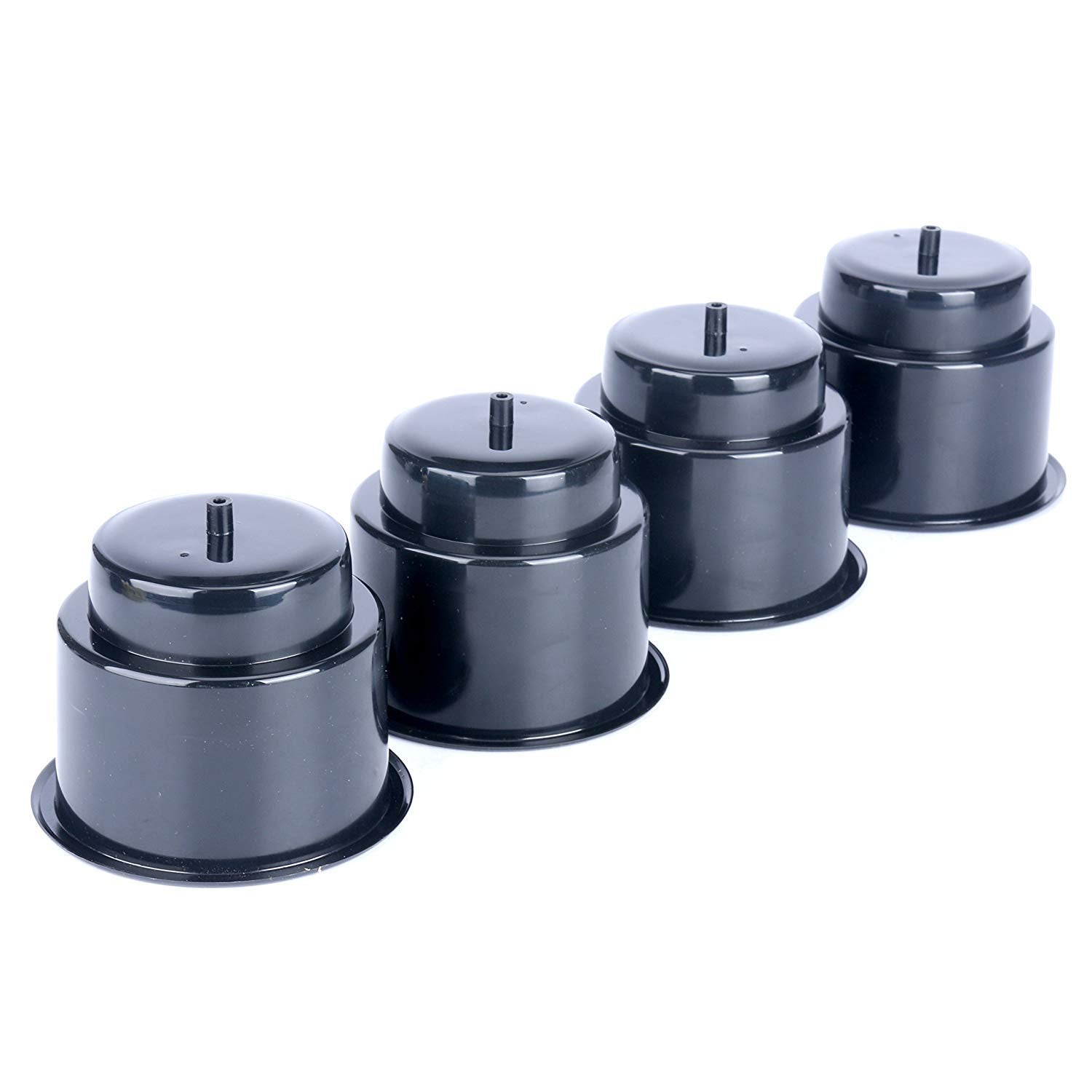 Amarine Made Recessed Plastic Cup Drink Can Holder With Drain Hole For Boat Truck Car Table Black (8)