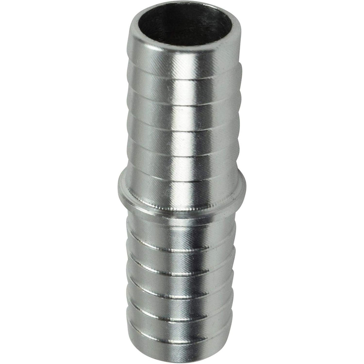Ict Billet 5/8'' To 5/8'' Inch Hose Barb Splice Coupler Repair Fitting Adapter Connector Radiator Coolant Intercooler Heat Excha
