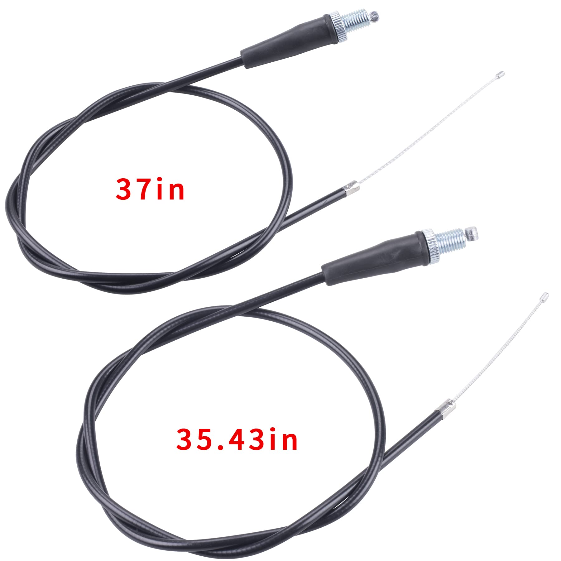 MRECL Throttle Cable 35.43'' Compatible with SSR Coolster Roketa SDG NST X-Treme Baja 50cc 70cc 110cc 125cc Baja Dirt Runner X25