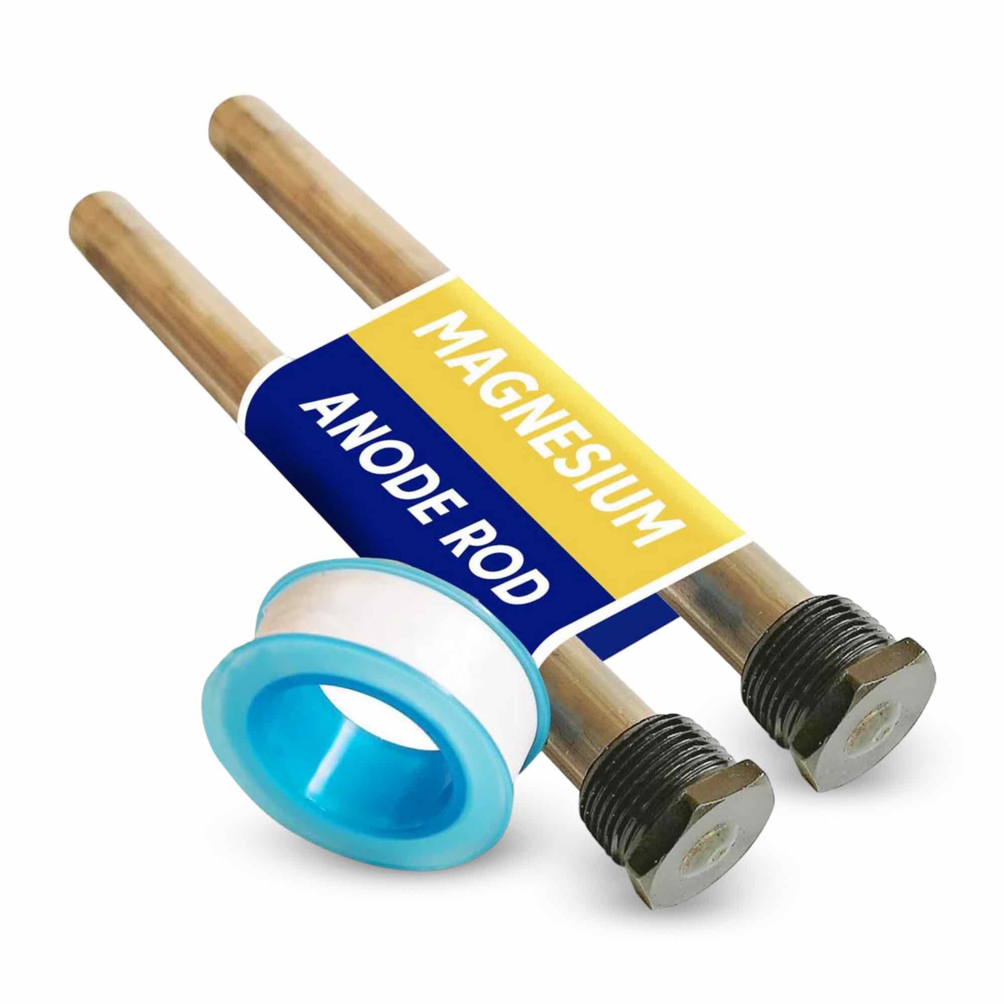 Anode Rod For Hot Water Heater - Magnesium 9.25'' Length '' Npt - 2 Pack