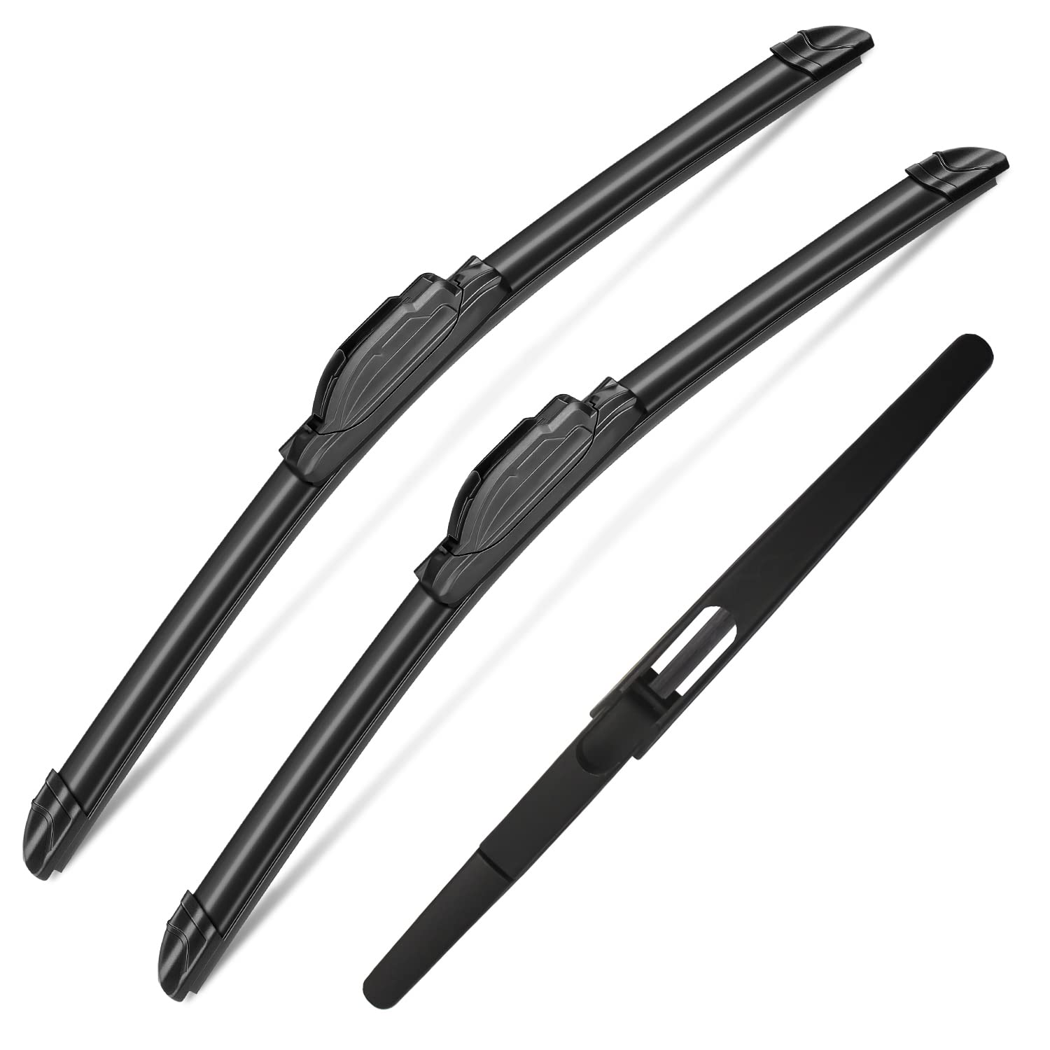 3 Wipers Set For 2015-2021 Nissan Rogue, 2013-2019 Nissan Pathfinder, Windshield Wiper Blades Original Equipment Replacement Fro