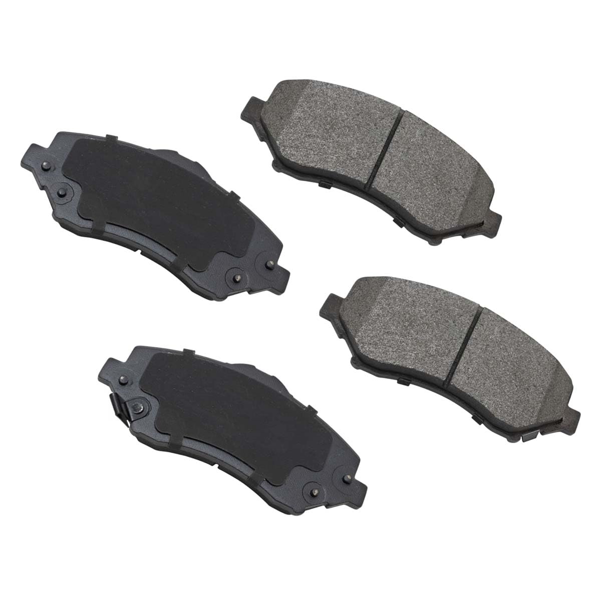 Autoshack Front Ceramic Brake Pad Set Driver And Passenger Side Replacement For Jeep Liberty Wrangler Jk Chrysler Town & Country Vw Routan Ram C/V Dodge Journey Nitro 2008-2016 Grand Caravan Scd1273