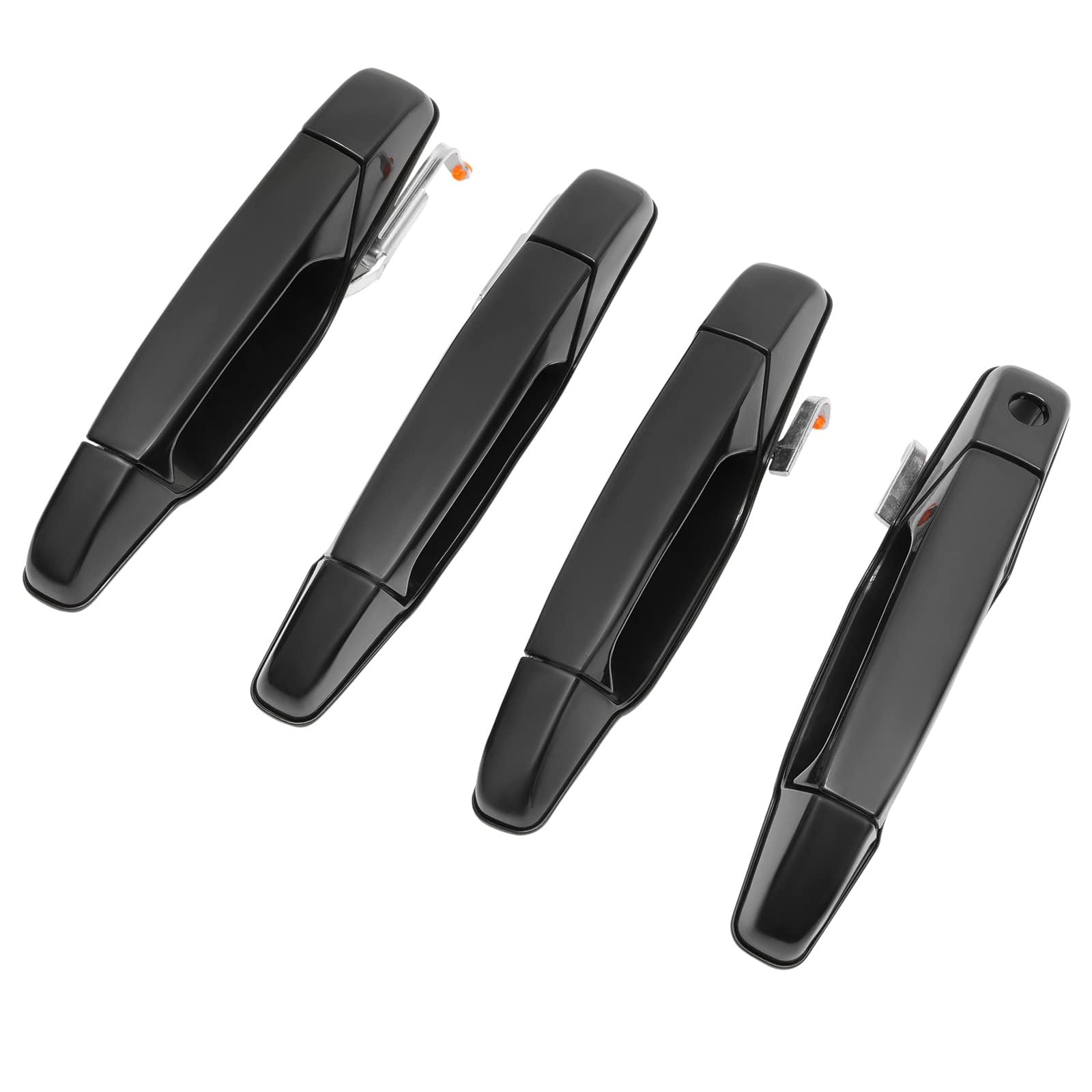 Exterior Door Handle Set, Compatible With 2007-2013 Chevy Silverado Suburban Tahoe Avalanche, Gmc Sierra Yukon, Cadillac Escalad