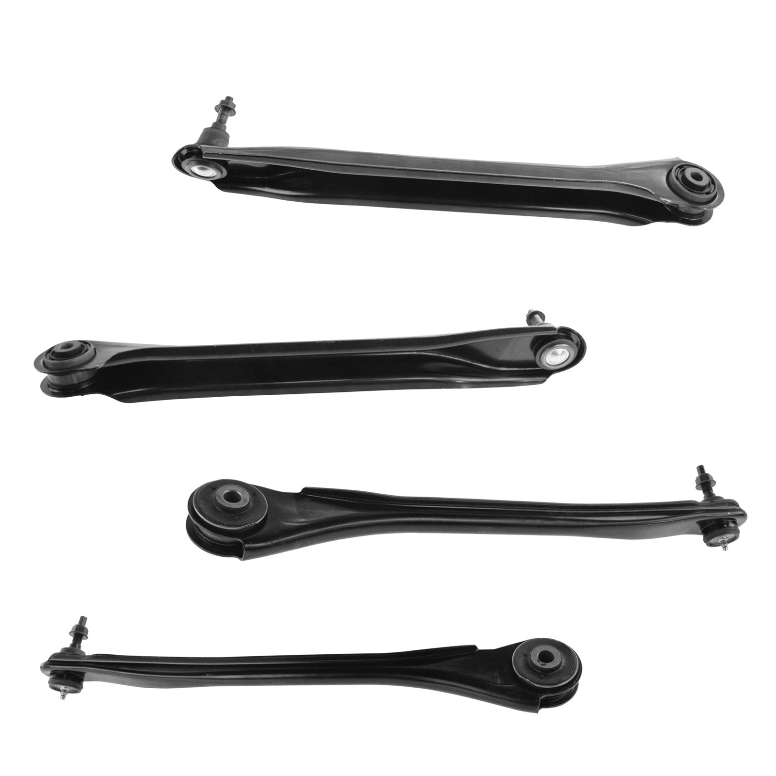 TRQ Rear Control Arm with Ball Joint Set Compatible with 2009-2012 Ford Escape 2009-2011 Mercury Mariner
