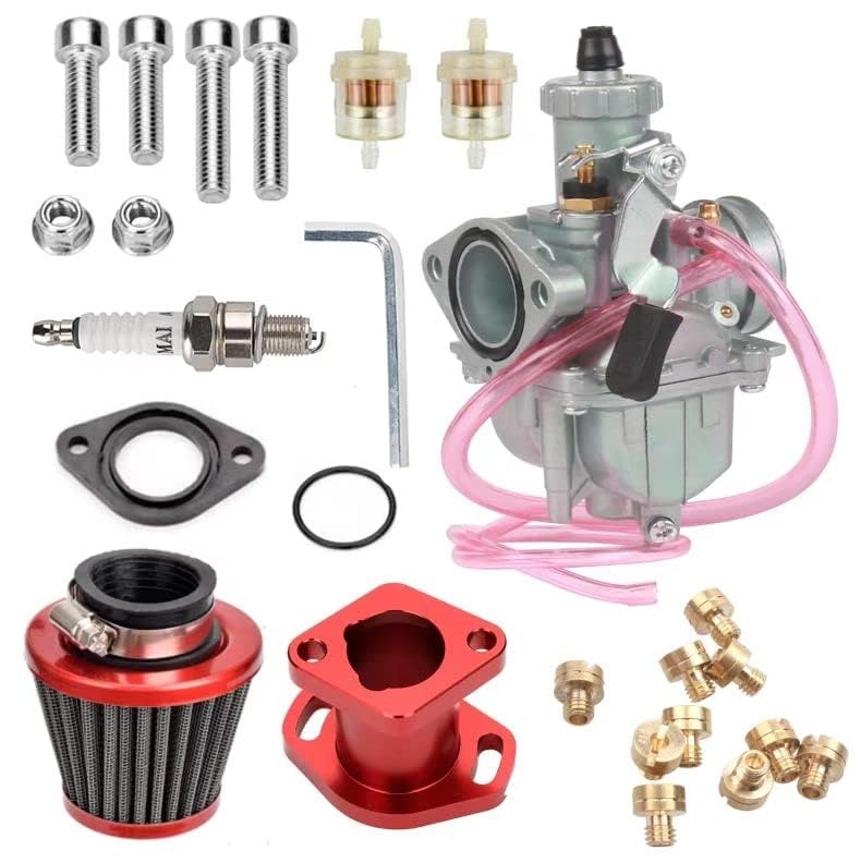 Vm22 Compatible With Mikuni Vm22 212Cc Air Filter Kit For Freight Predator Gx200 6.5Hp Engine 196Cc Ct200U Kt196 Moto Mini Bike 