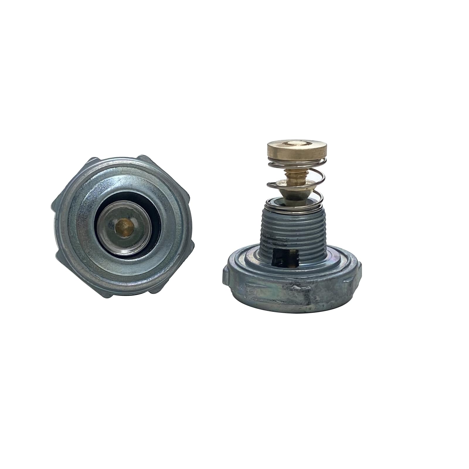 SeaEagles 2Pieces 6.5Hg Single-Stage Power Valve Repalcement for Holley Carburetor 125-65 6.5' Single-Stage Power Valve Replace