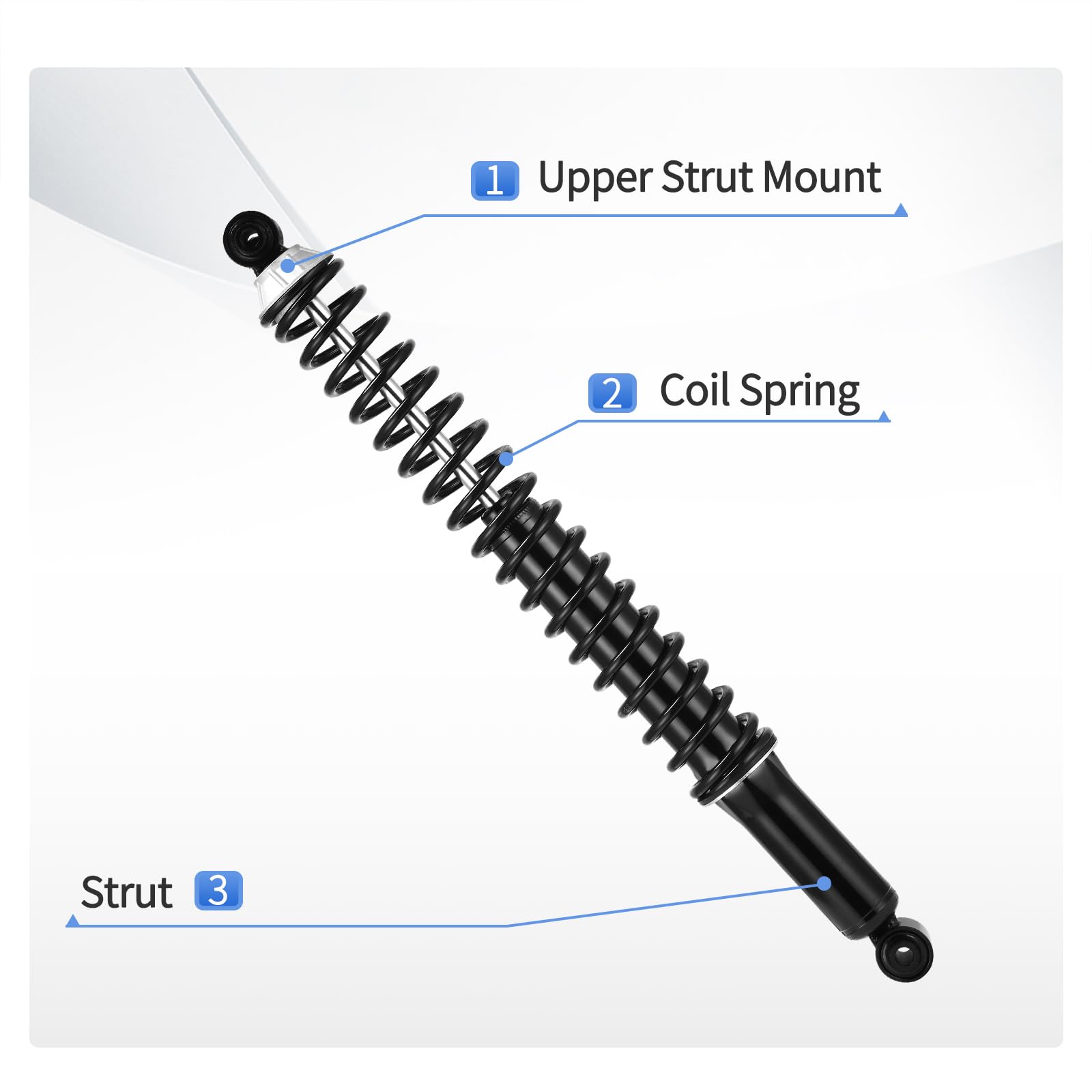 Yitamotor Rear Shocks Loaded Shocks And Struts Compatible With 2009-2014 Ford F-150 4Wd/Awd