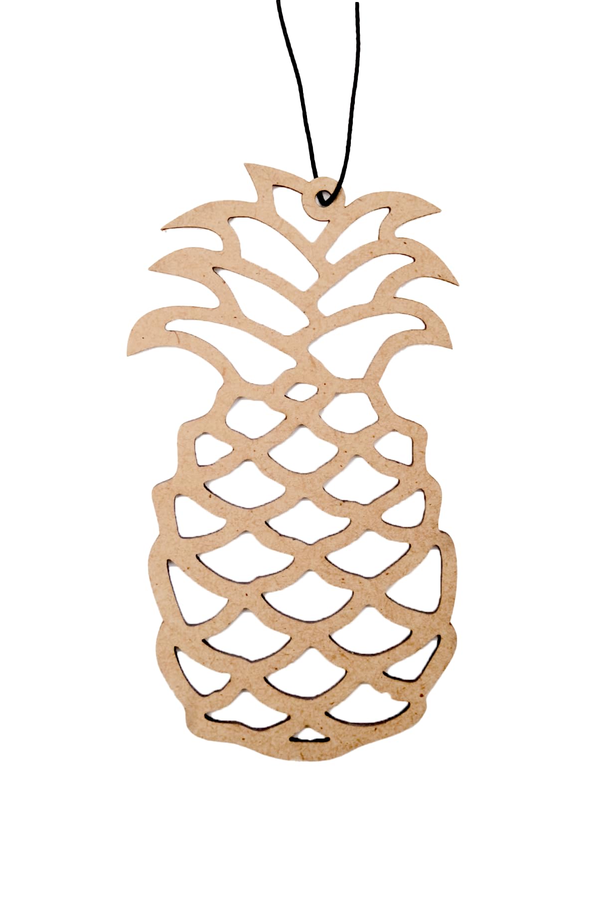 Fresh Fresheners Cute Funny Car Air Fresheners 4-Pack (Wood Pineapple)