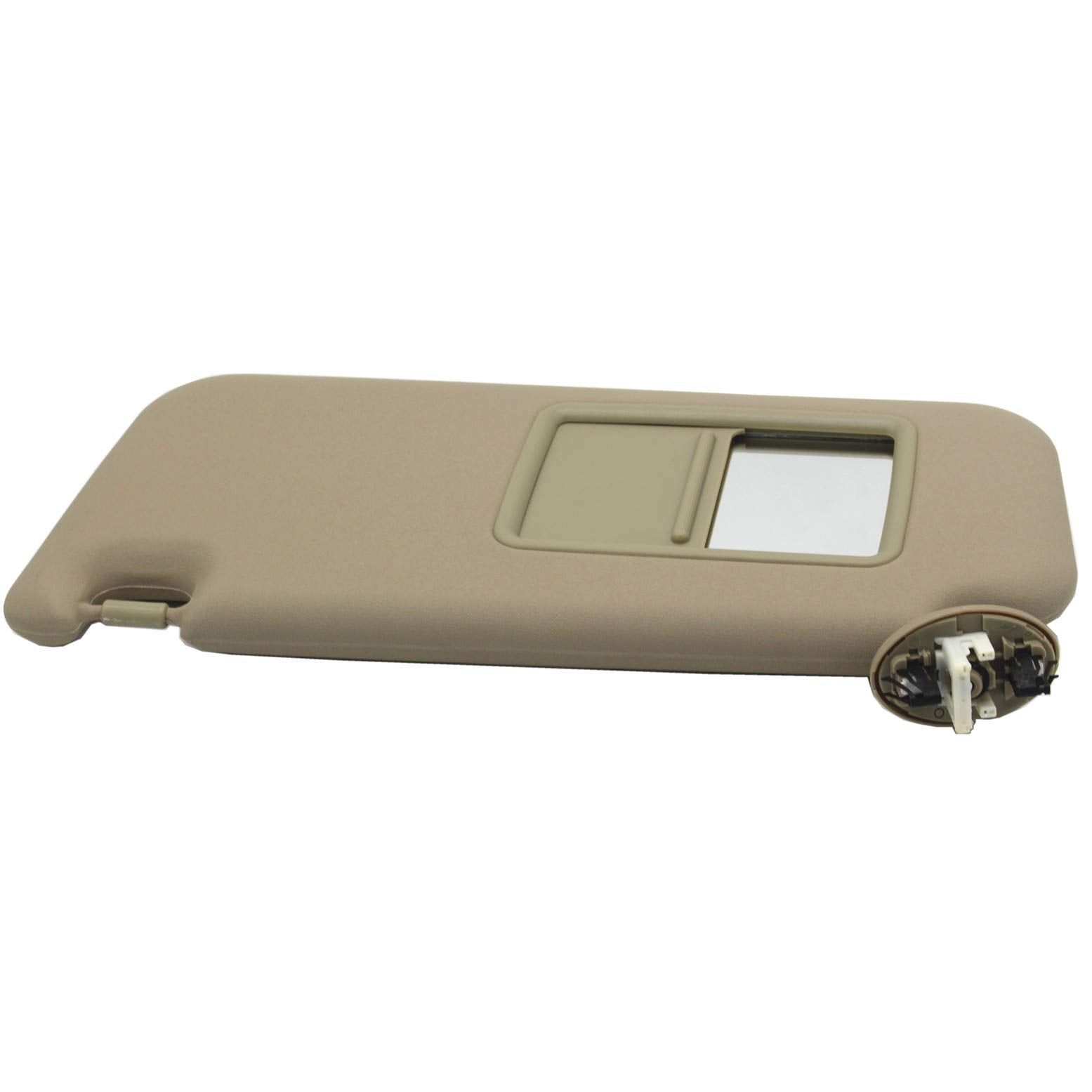 Ezzy Auto Beige Left Driver Side Sun Visor Fit For Rav4 With Sunroof 2006 2007 2008 2009 2010 2011 2012 2013