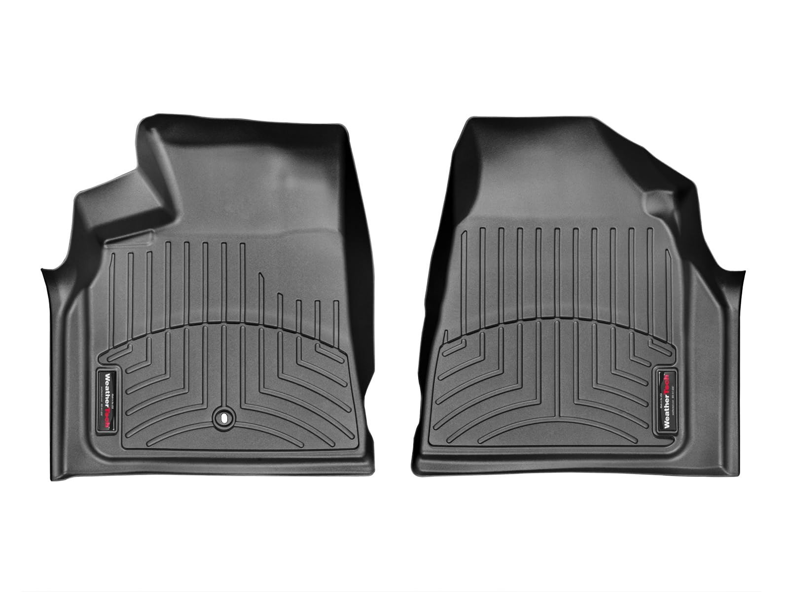 WeatherTech Custom Fit FloorLiners for Acadia, Outlook, Enclave - 1st Row (442511), Black