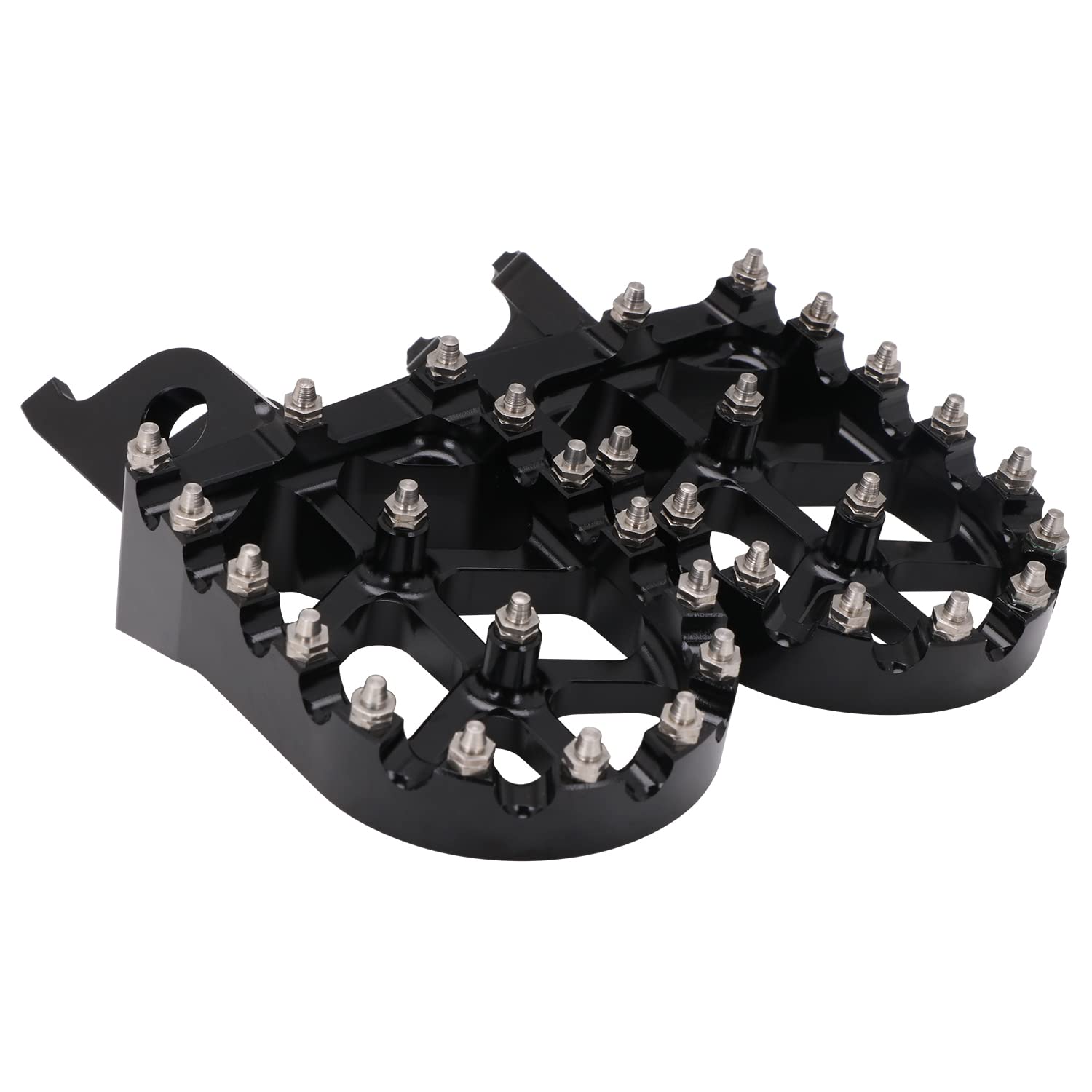 Anxin Dirt Bike Foot Pegs Footpegs Footrests Foot Pedals Rests Cnc For Kx250F Kx450F 06-18 Kx250 Kx 250 19-24 Kx450 19-24 Kx250X